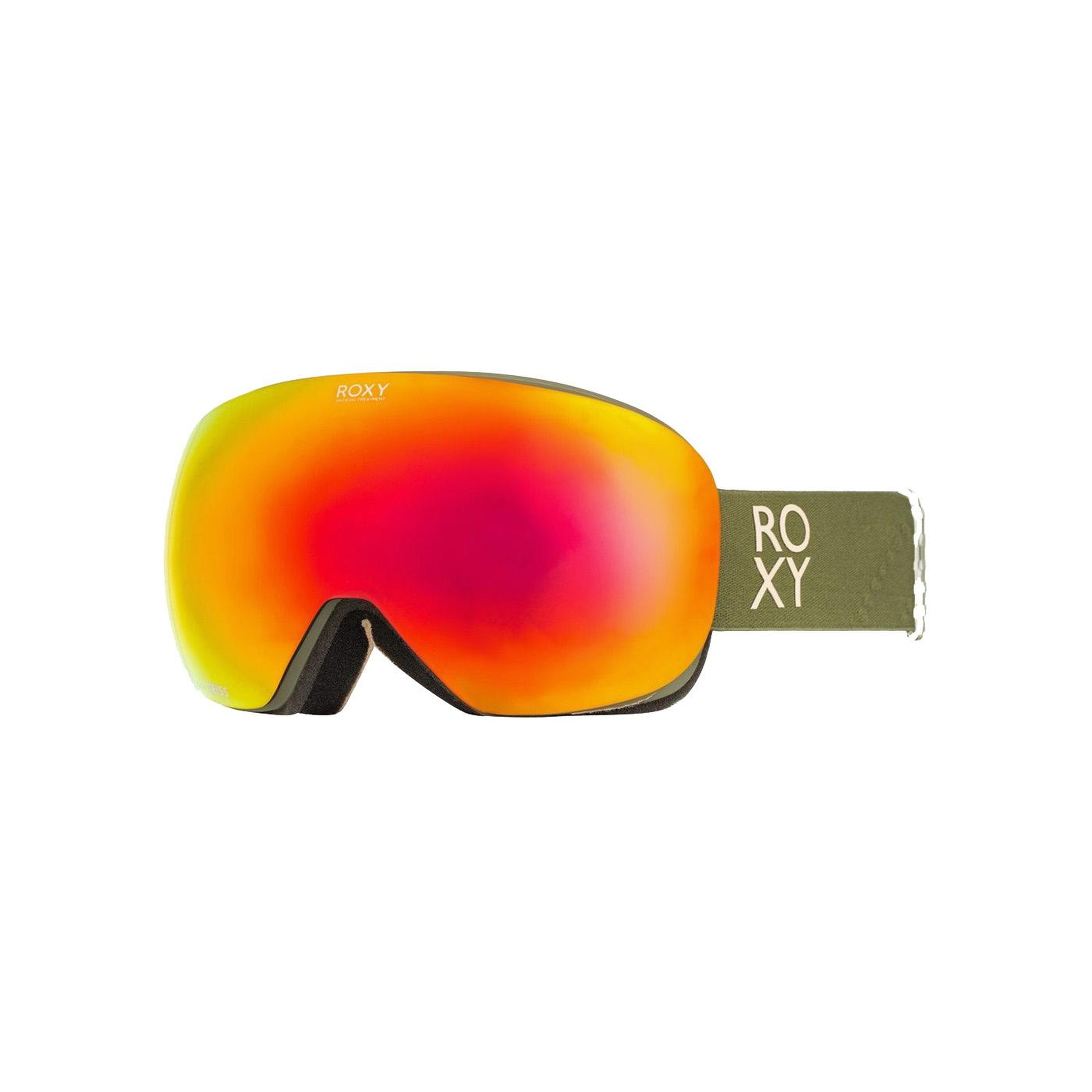 Roxy Kadın Goggle Popscreen Color Luxe Haki