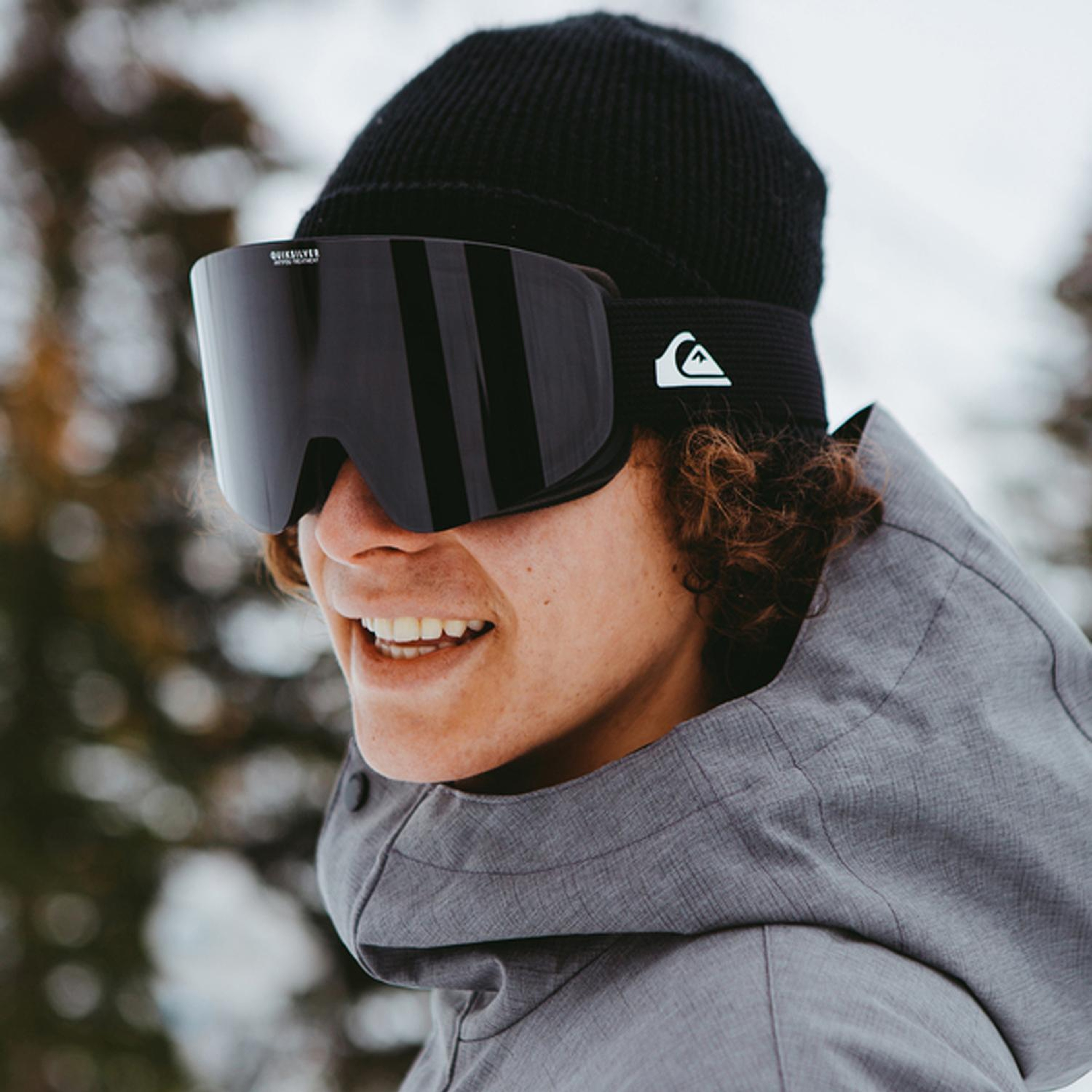 Quiksilver Erkek Goggle QSRC Color Luxe Siyah