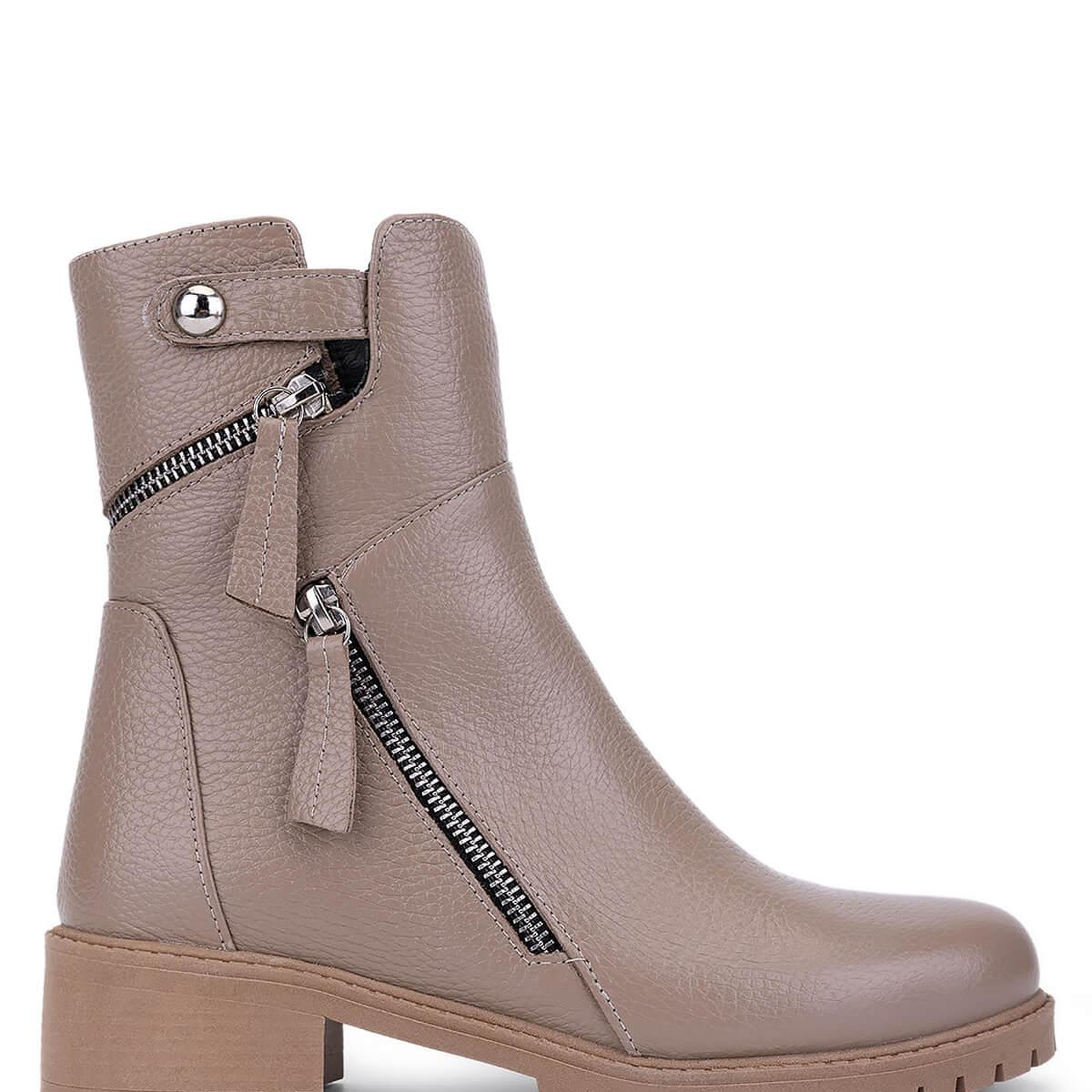 Tamer Tanca Kadın Hakiki Deri Vizon Casual Bot