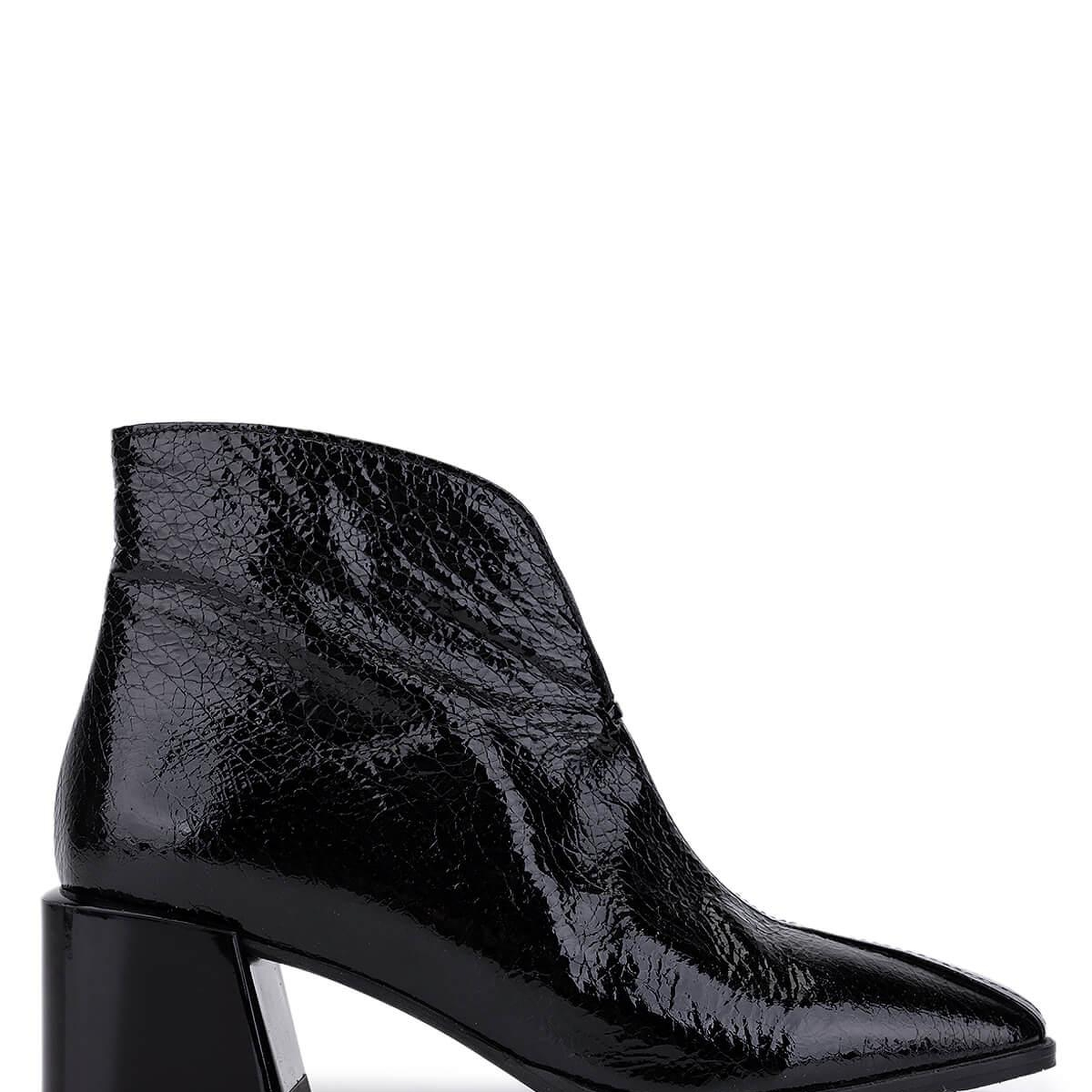 Tamer Tanca Kadın Hakiki Deri Siyah Casual Bot