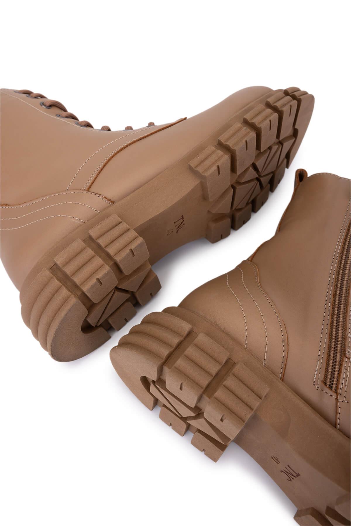 Tamer Tanca Kadın Hakiki Deri Vizon POSTAL Bot