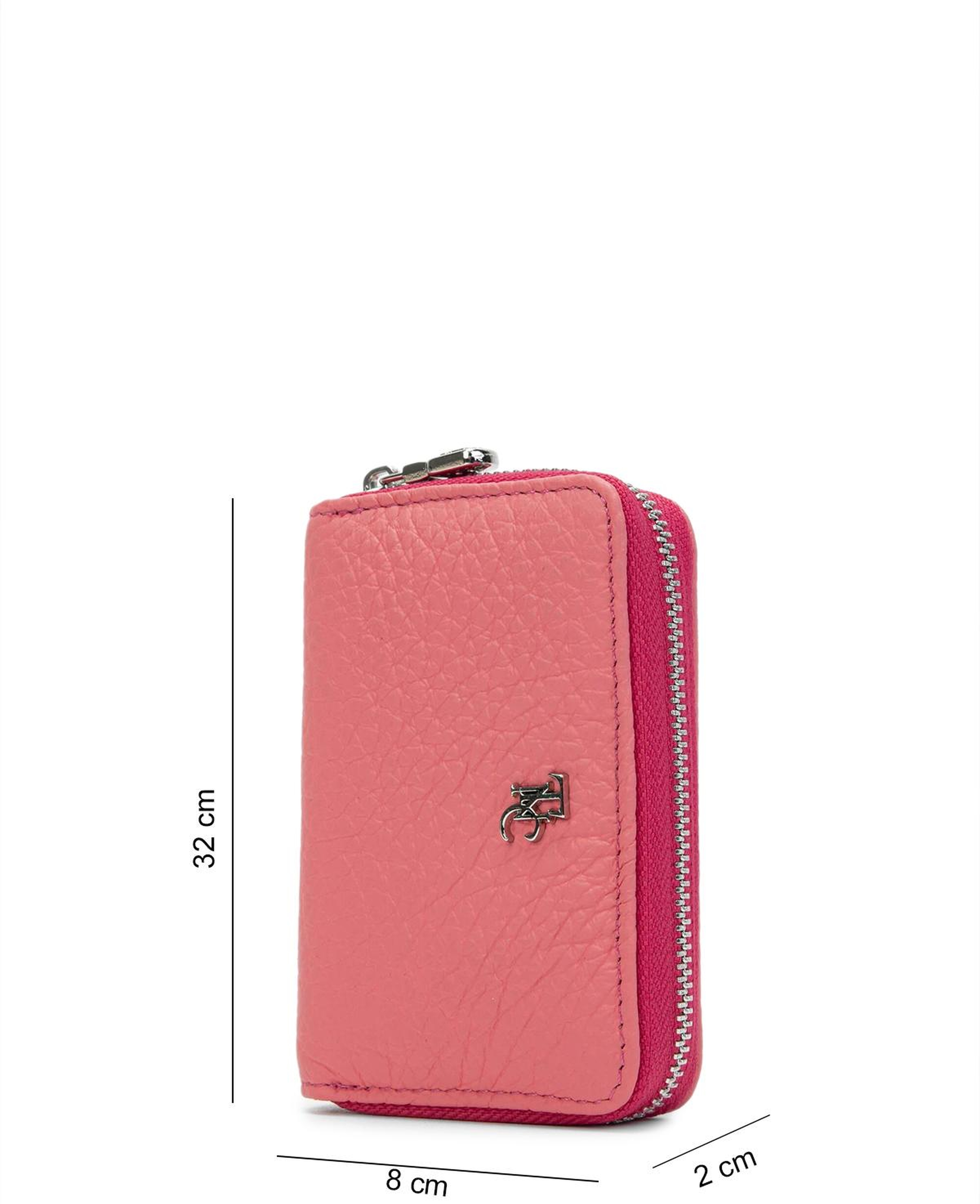 Tamer Tanca Kadın Hakiki Deri Pembe Cüzdan Cuzdan