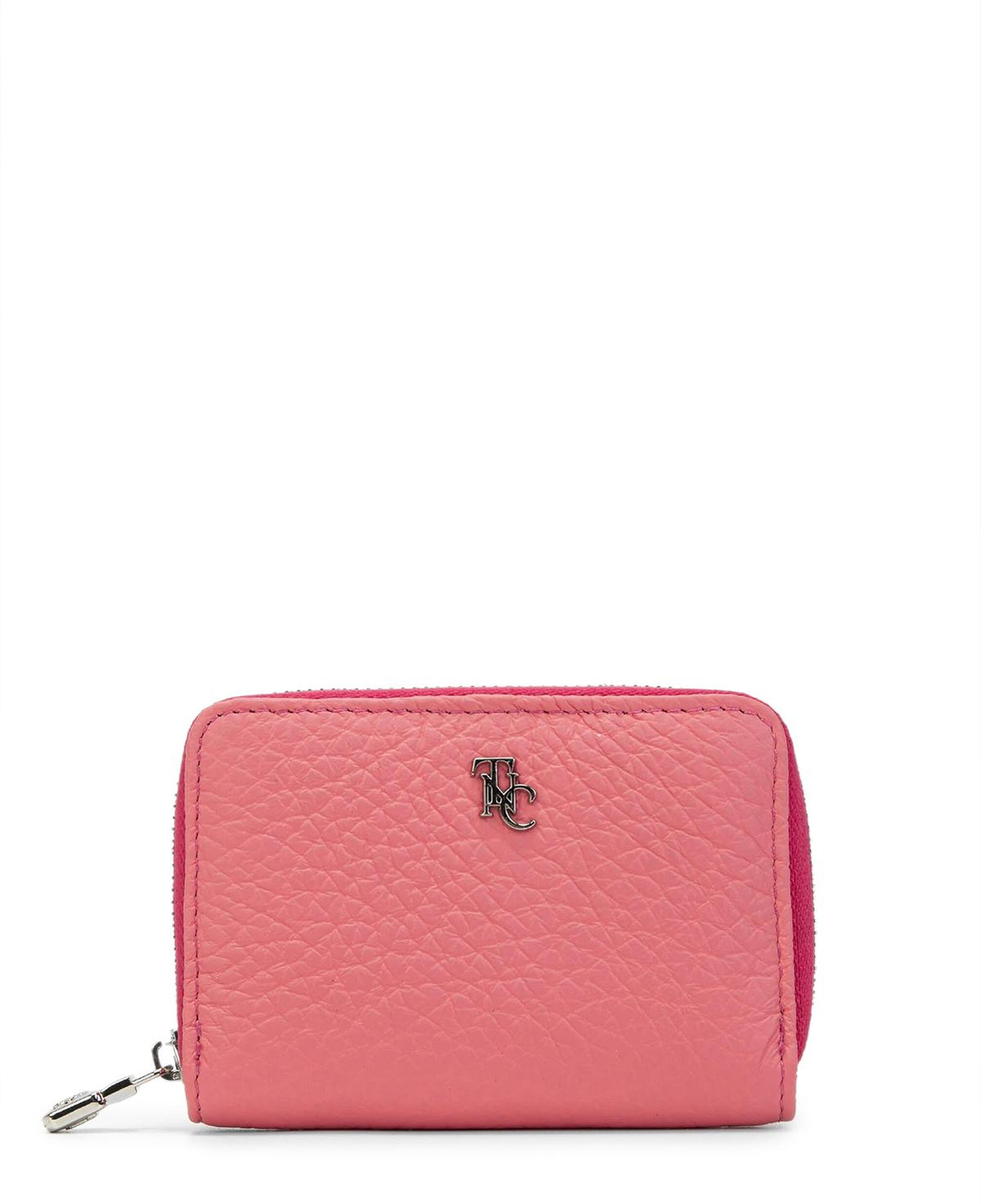 Tamer Tanca Kadın Hakiki Deri Pembe Cüzdan Cuzdan