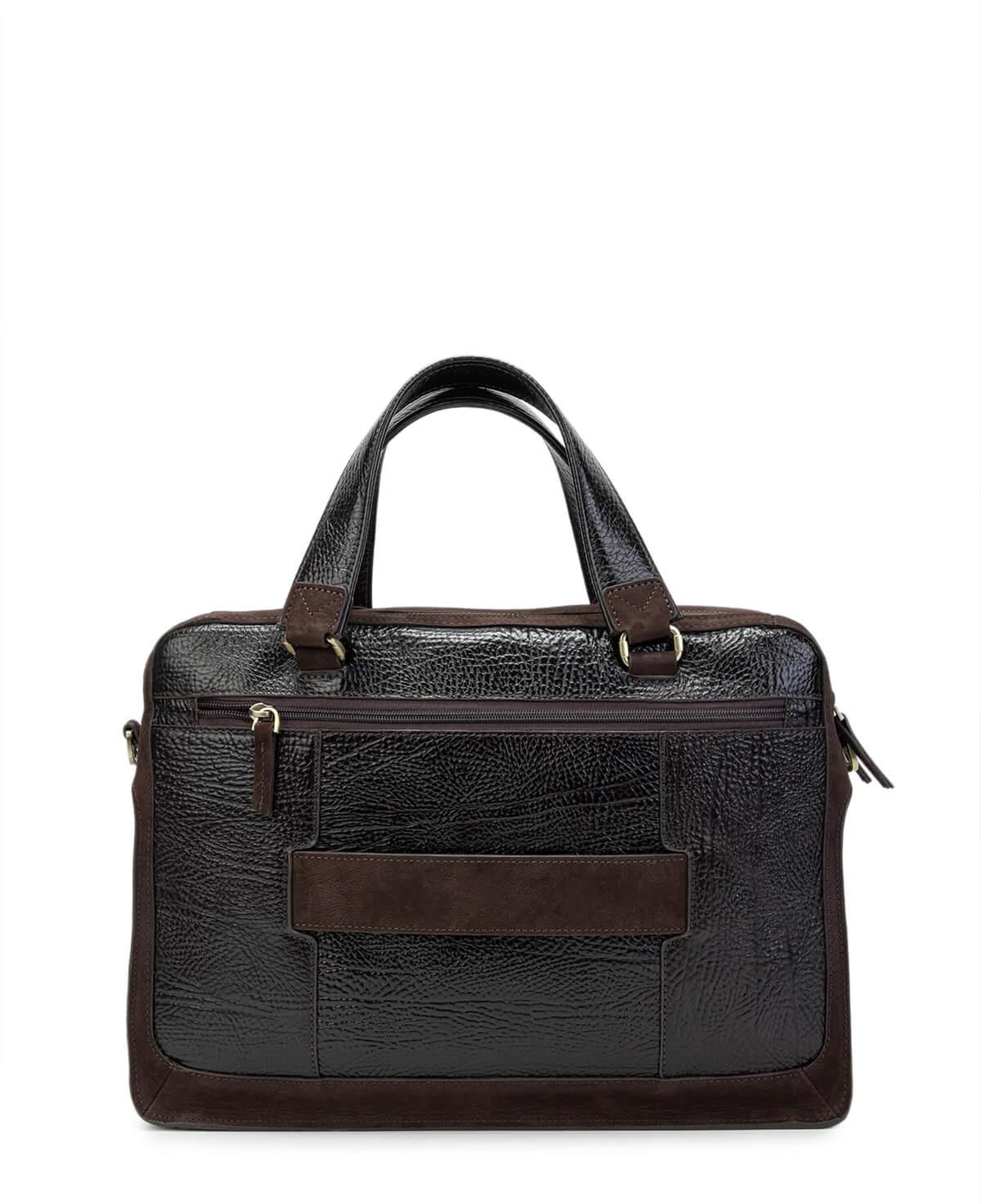 Tamer Tanca Erkek Hakiki Deri Kahverengi Evrak Çantası