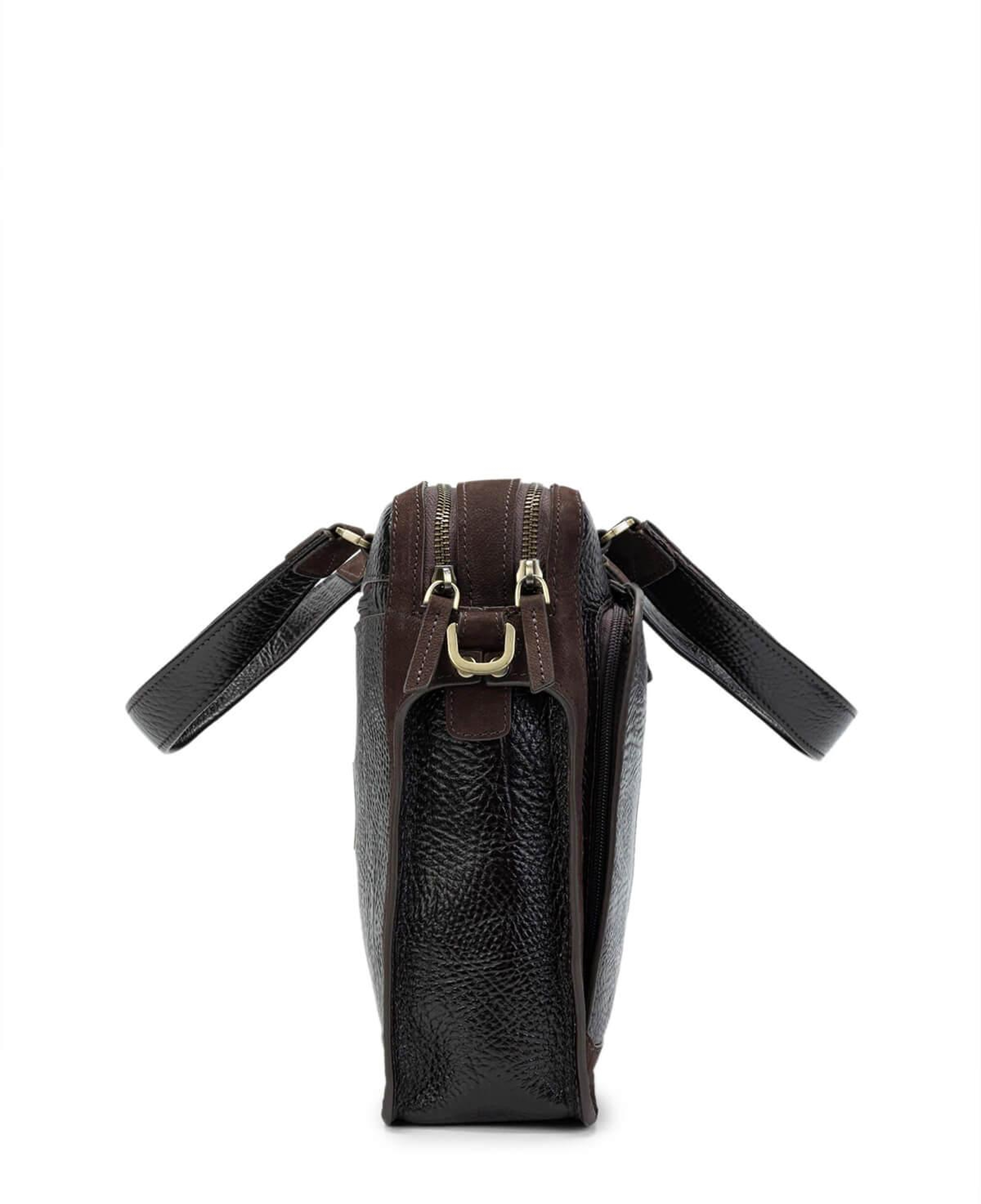 Tamer Tanca Erkek Hakiki Deri Kahverengi Evrak Çantası