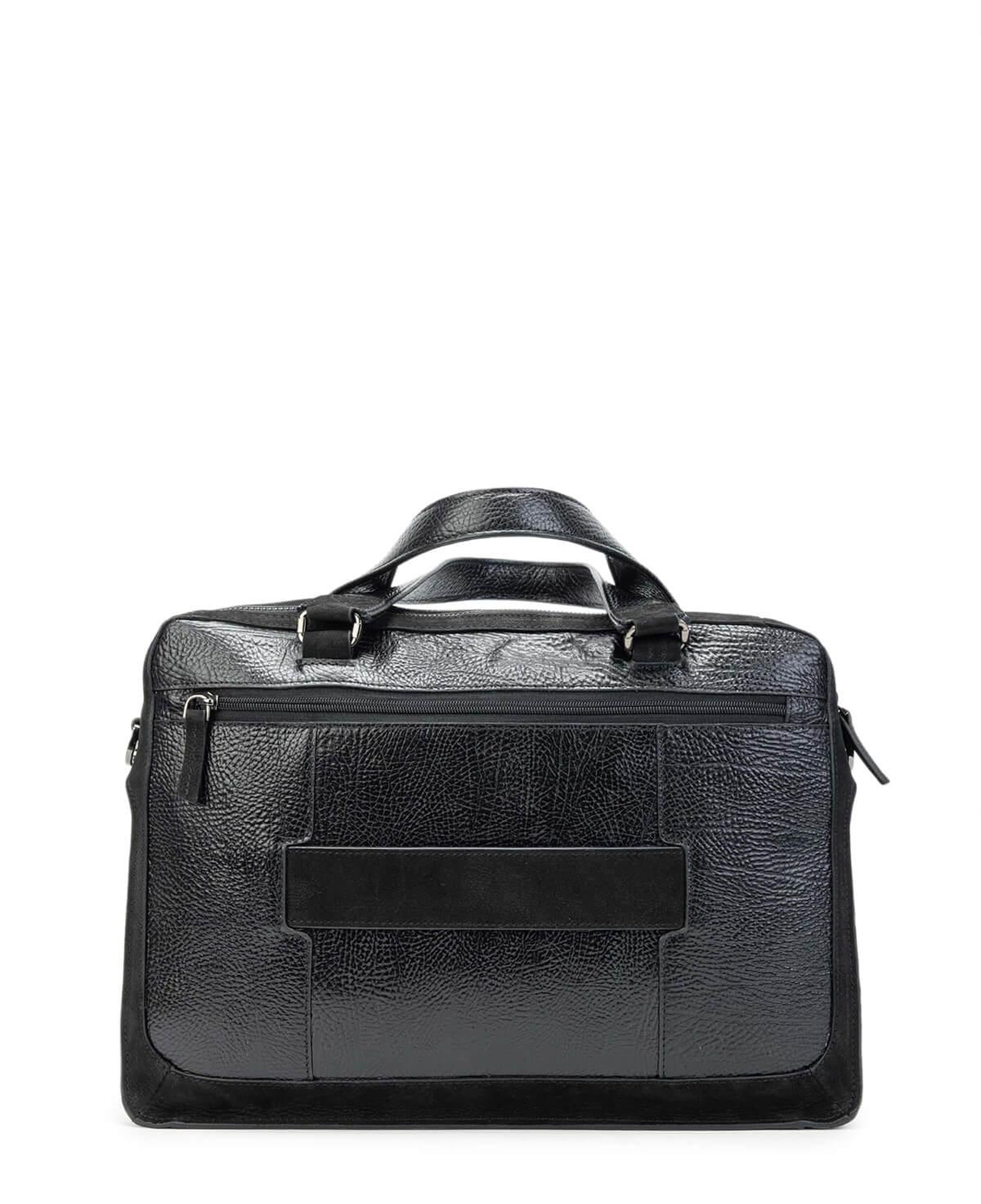 Tamer Tanca Erkek Hakiki Deri Siyah Evrak Çantası