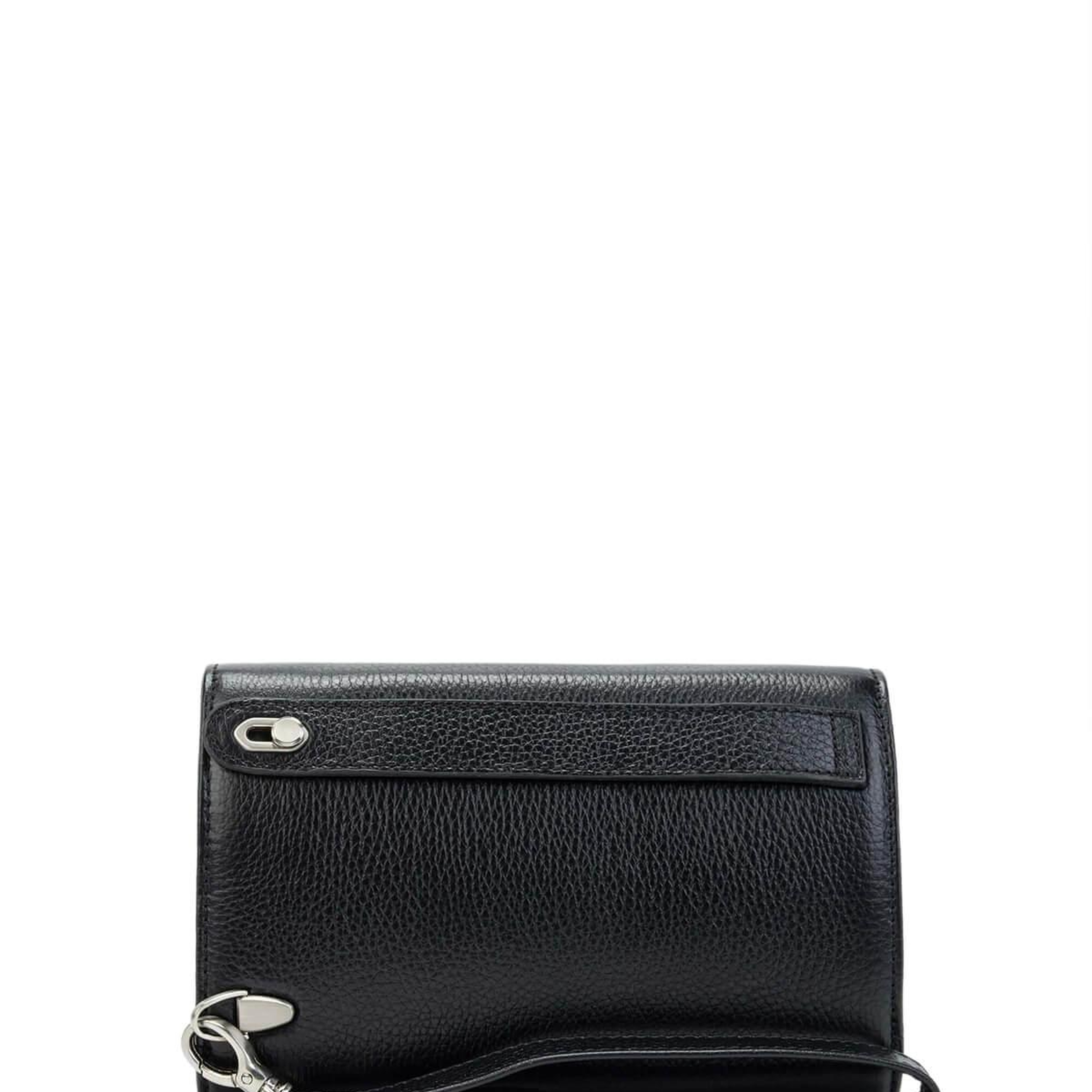 Tamer Tanca Erkek Hakiki Deri Siyah El Çantası