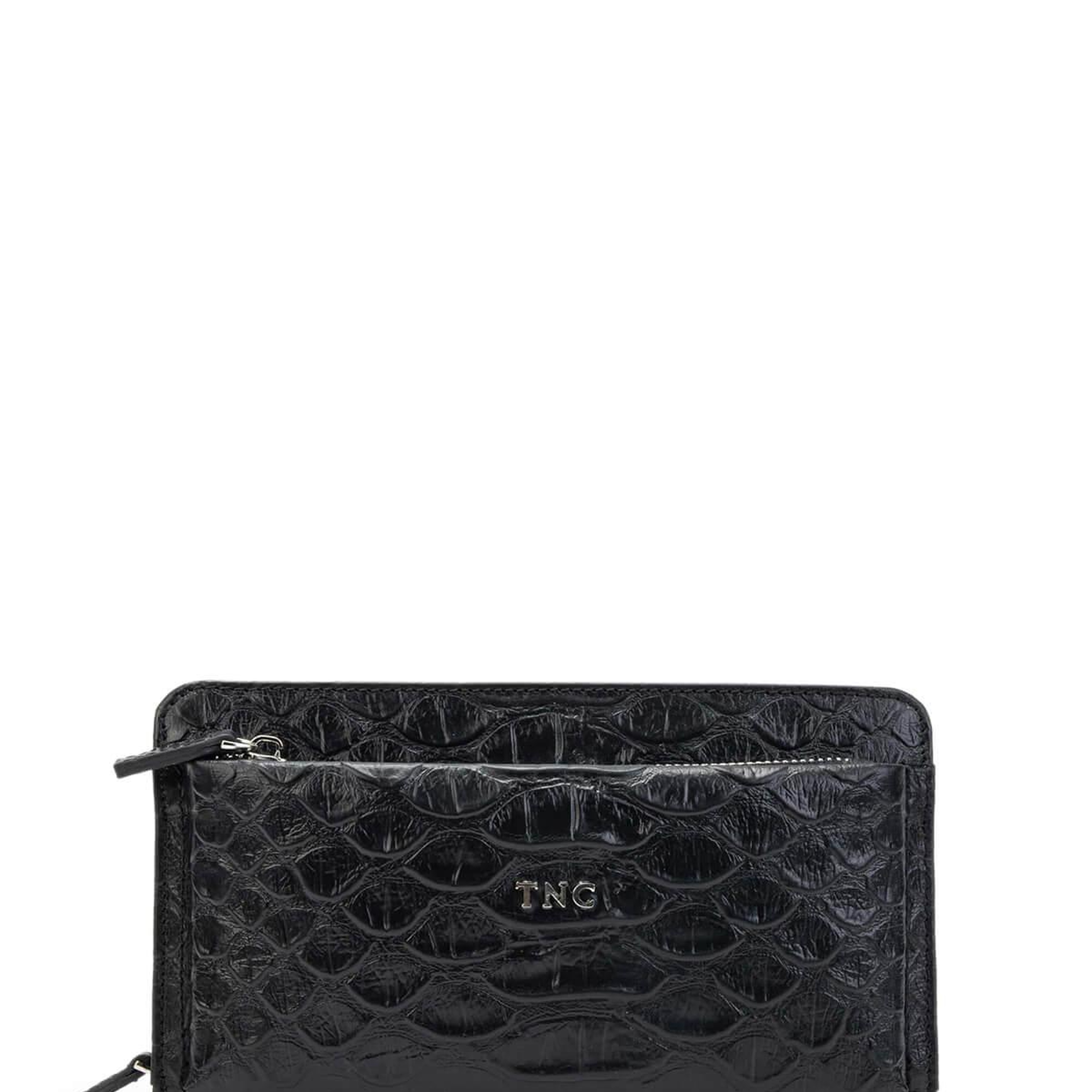 Tamer Tanca Erkek Hakiki Deri Siyah El Çantası