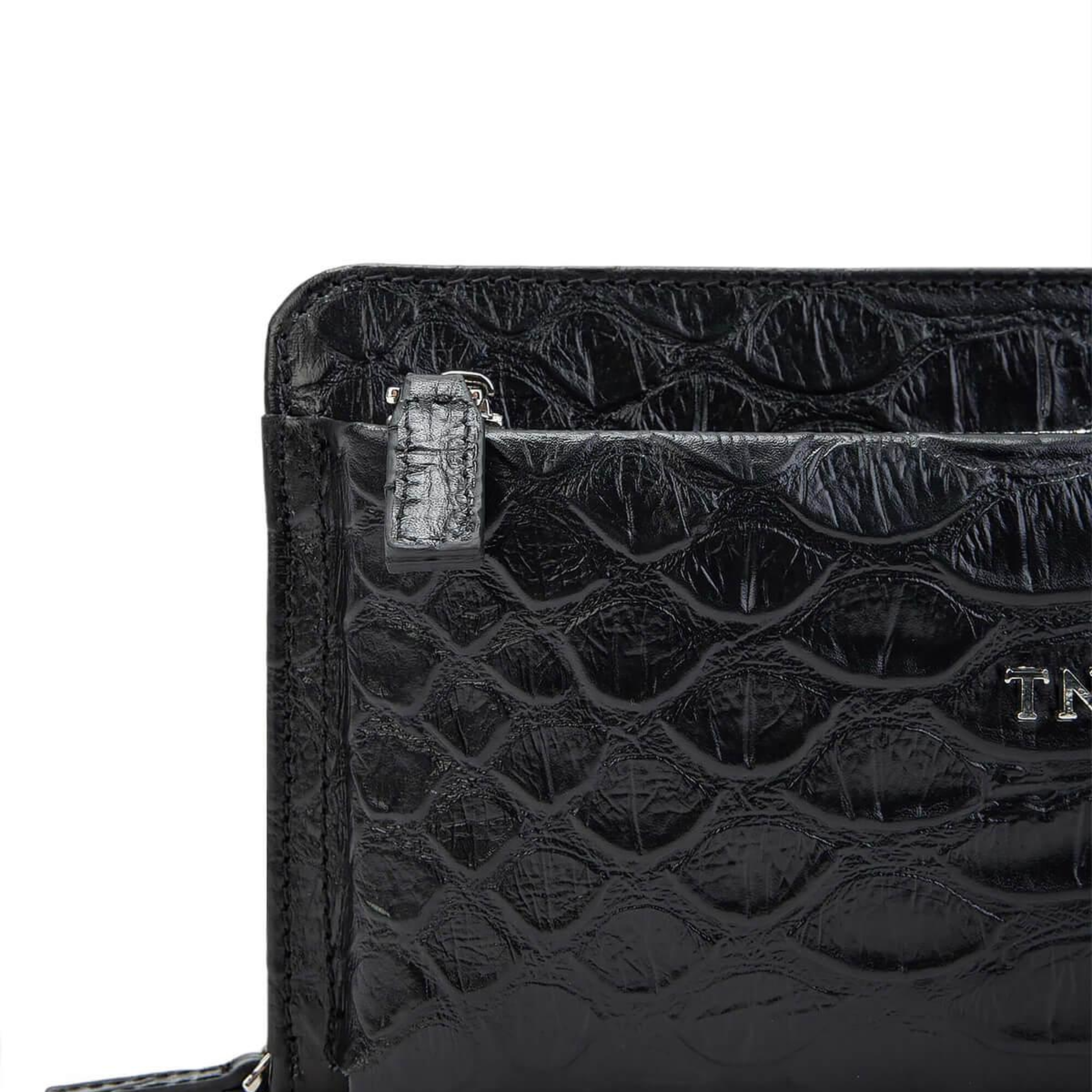 Tamer Tanca Erkek Hakiki Deri Siyah El Çantası