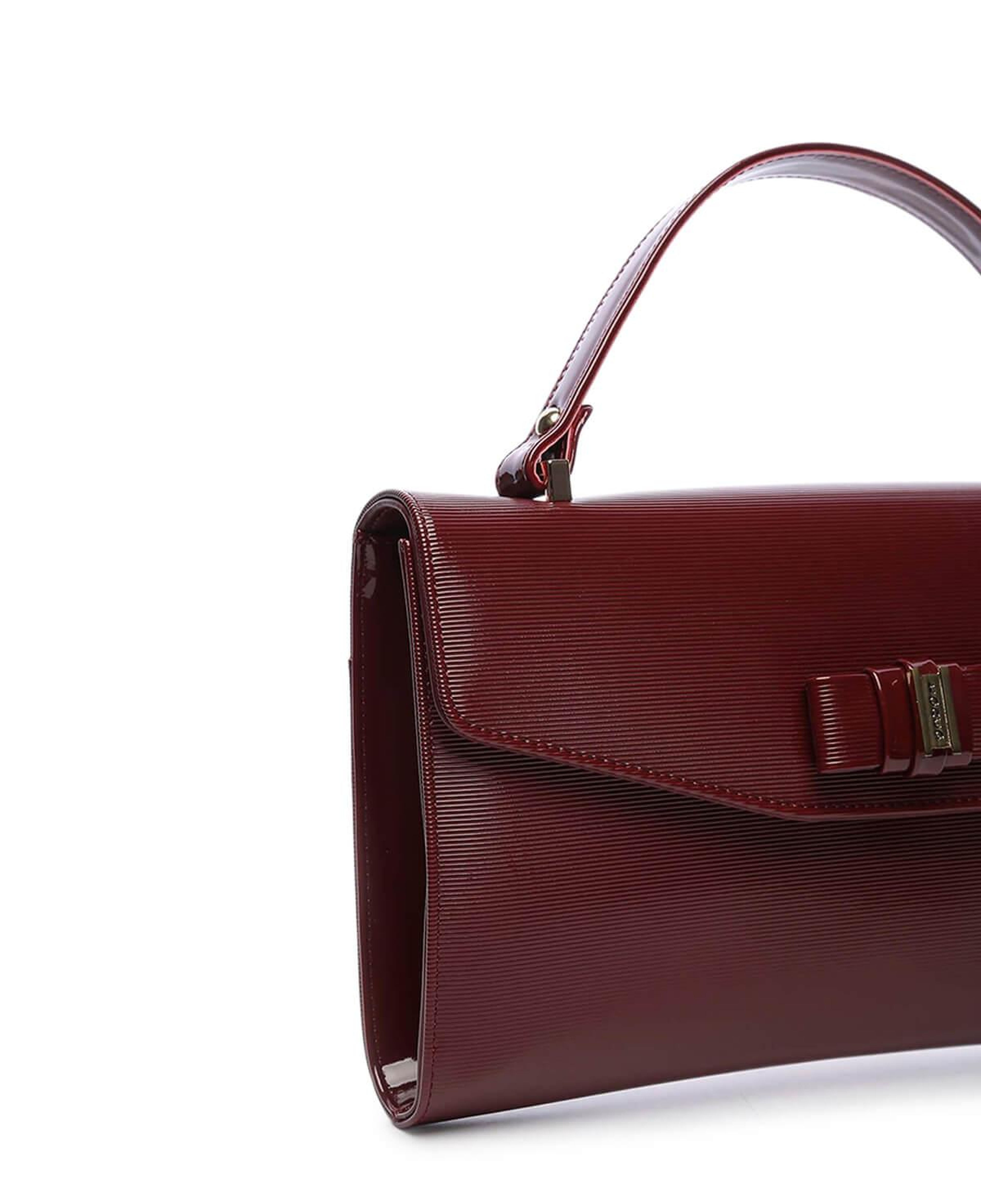 Tamer Tanca Kadın Vegan Bordo El Çantası