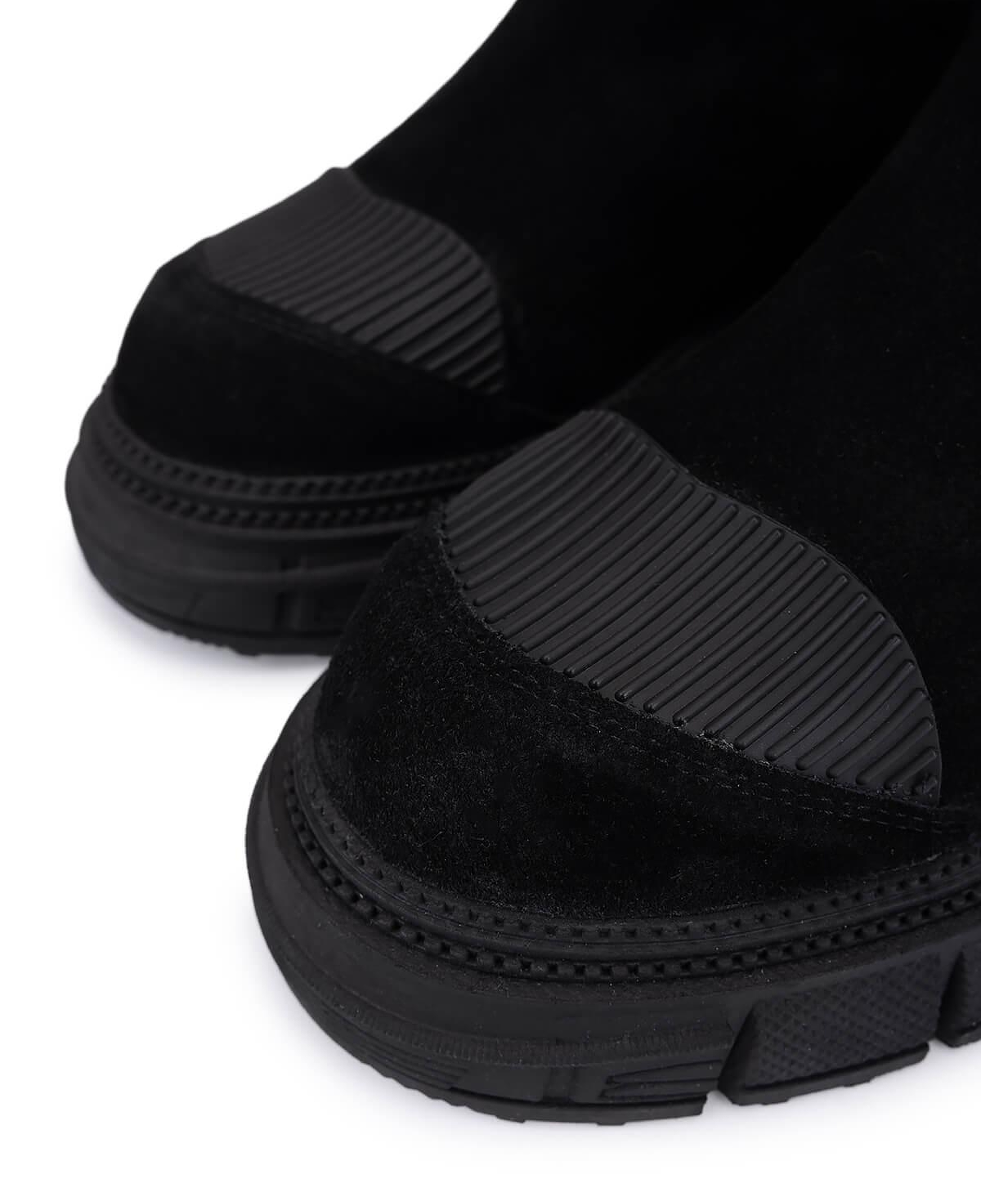 Tamer Tanca Kadın Hakiki Deri Siyah Süet Casual Bot