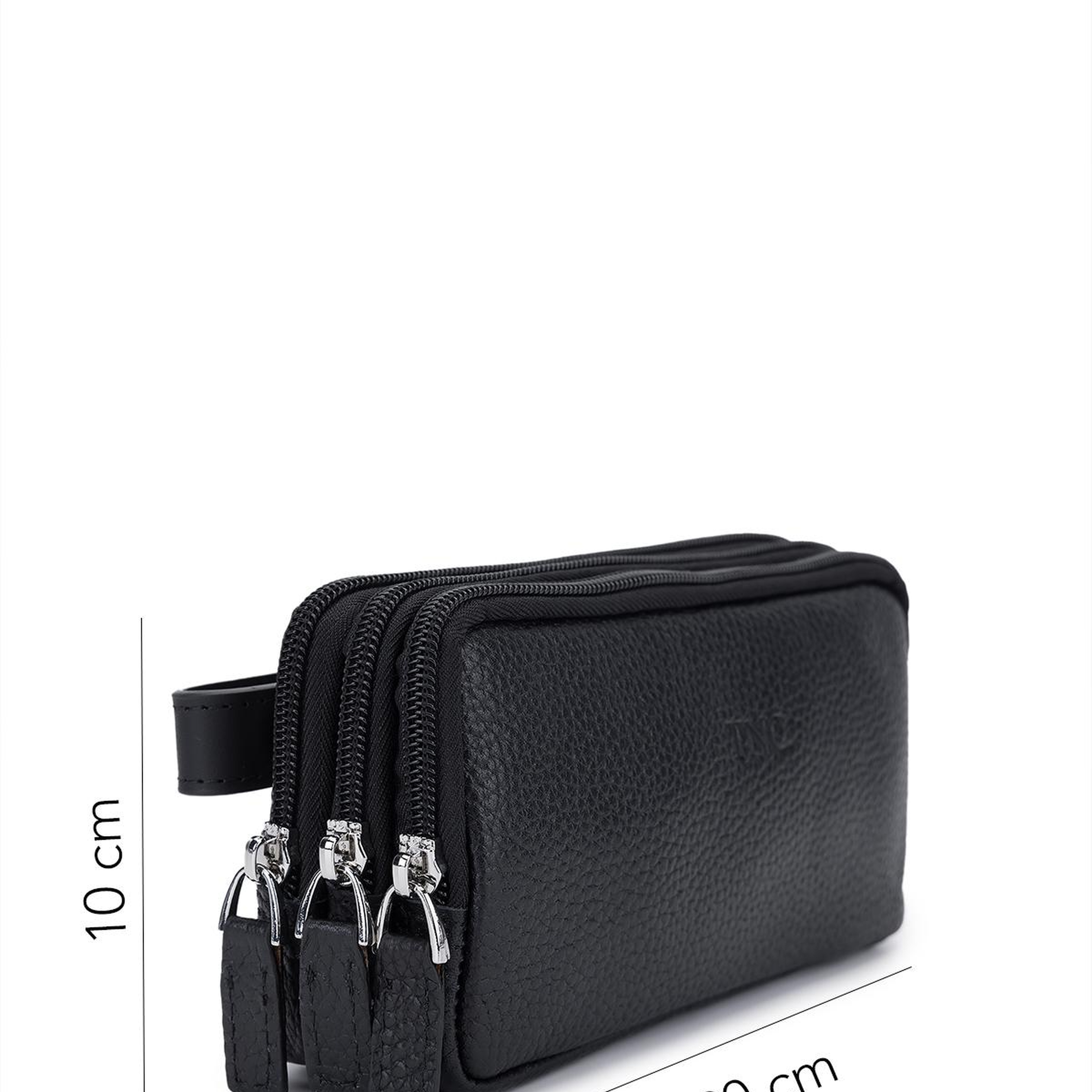 Tamer Tanca Erkek Hakiki Deri Siyah El Çantası