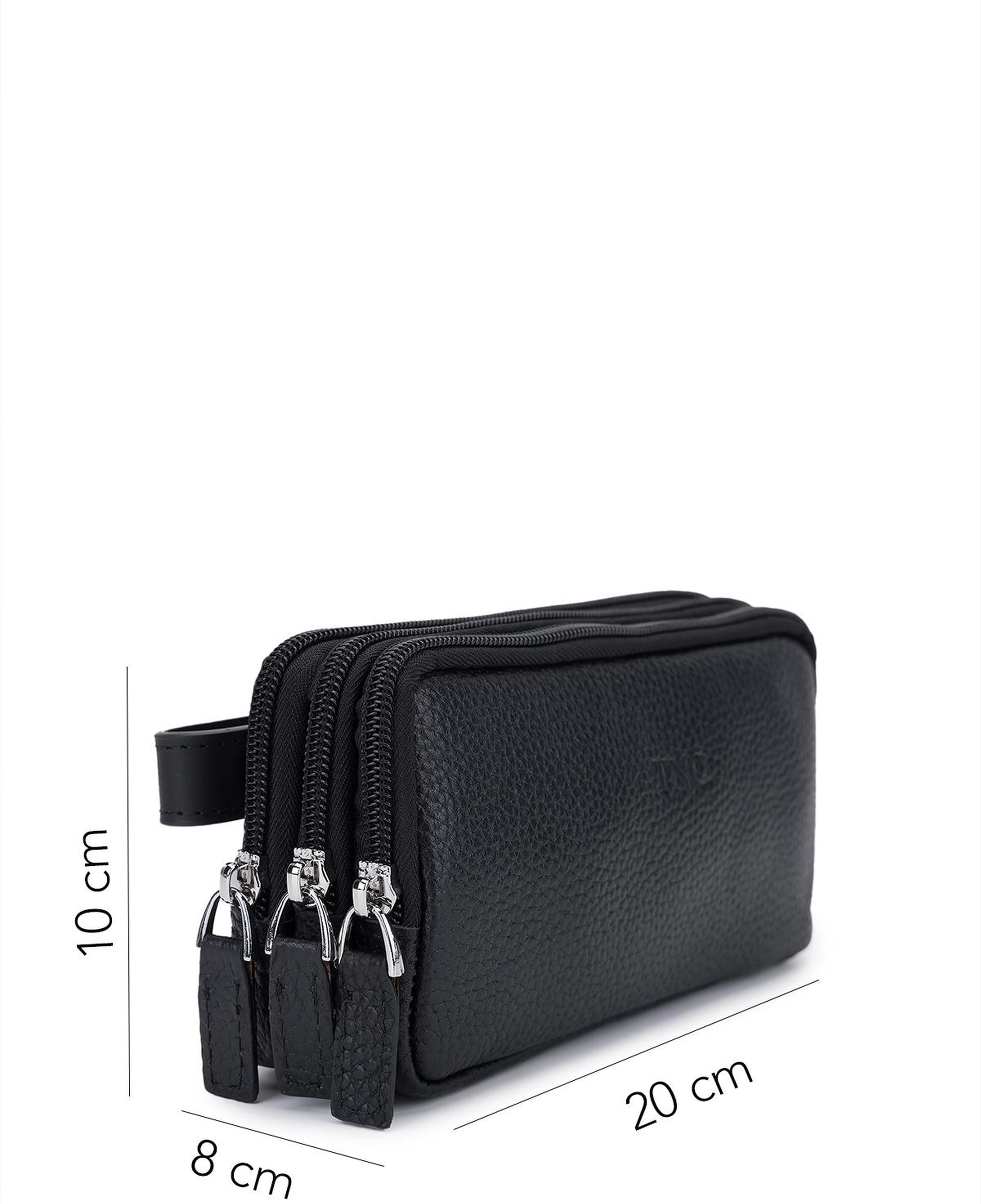 Tamer Tanca Erkek Hakiki Deri Siyah El Çantası