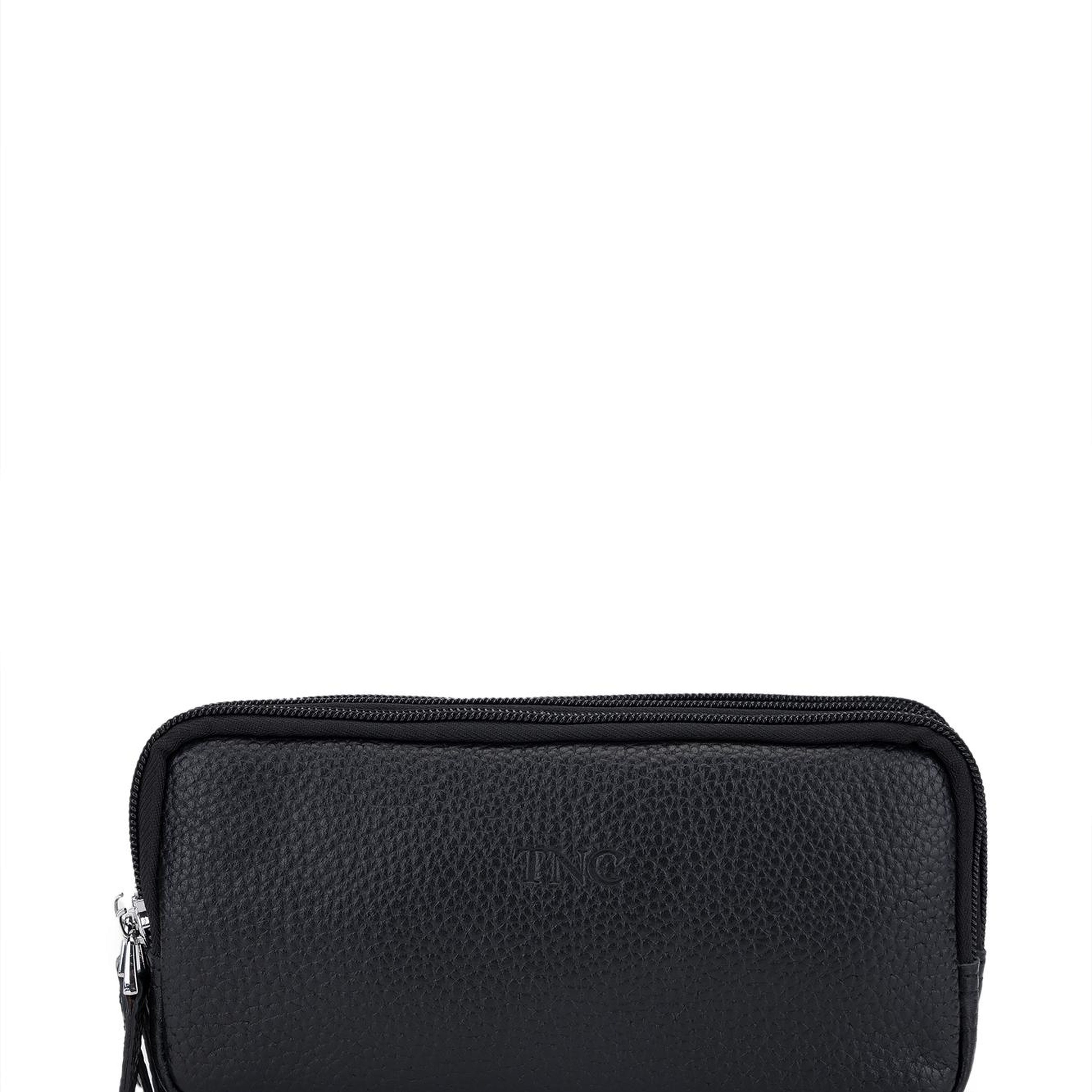 Tamer Tanca Erkek Hakiki Deri Siyah El Çantası