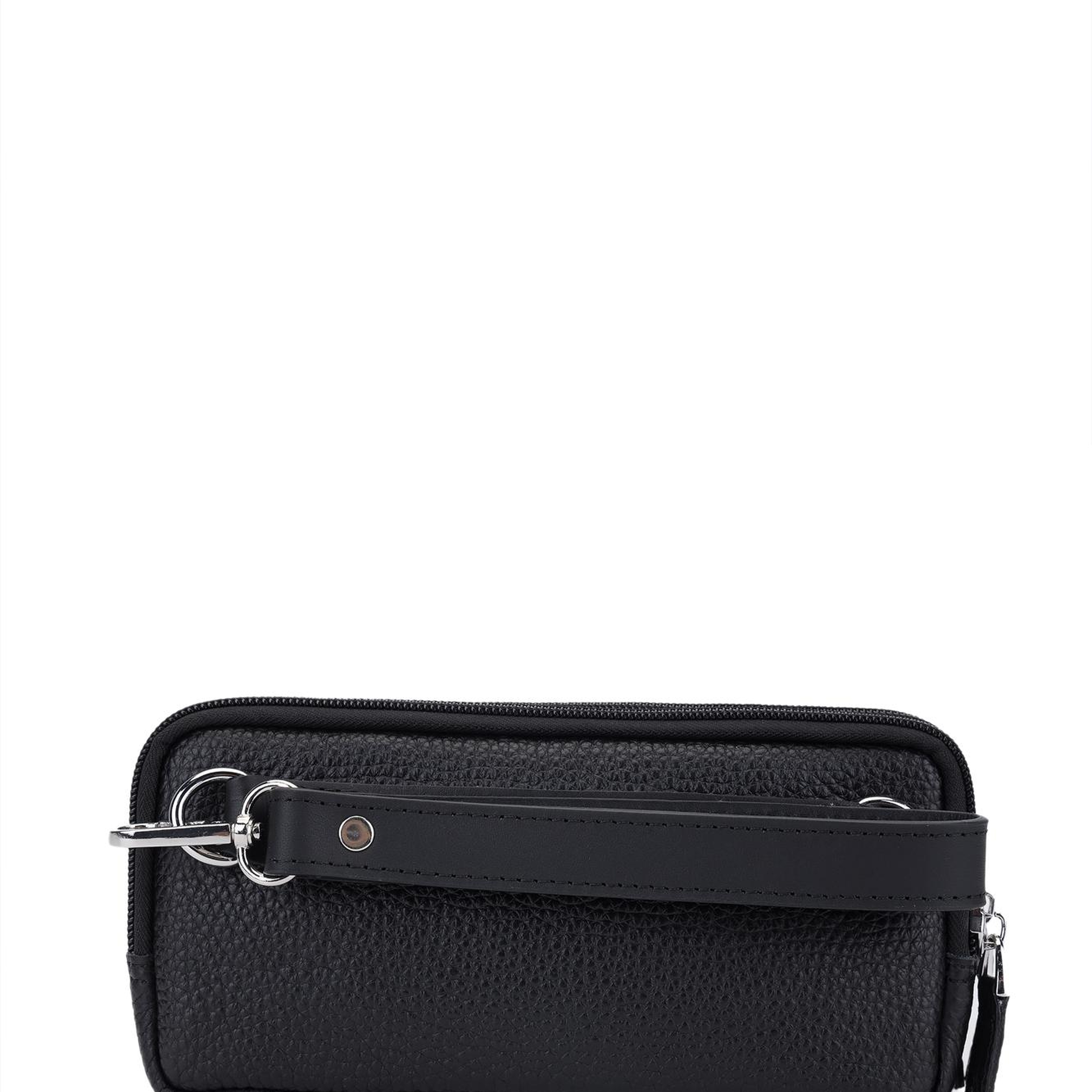 Tamer Tanca Erkek Hakiki Deri Siyah El Çantası