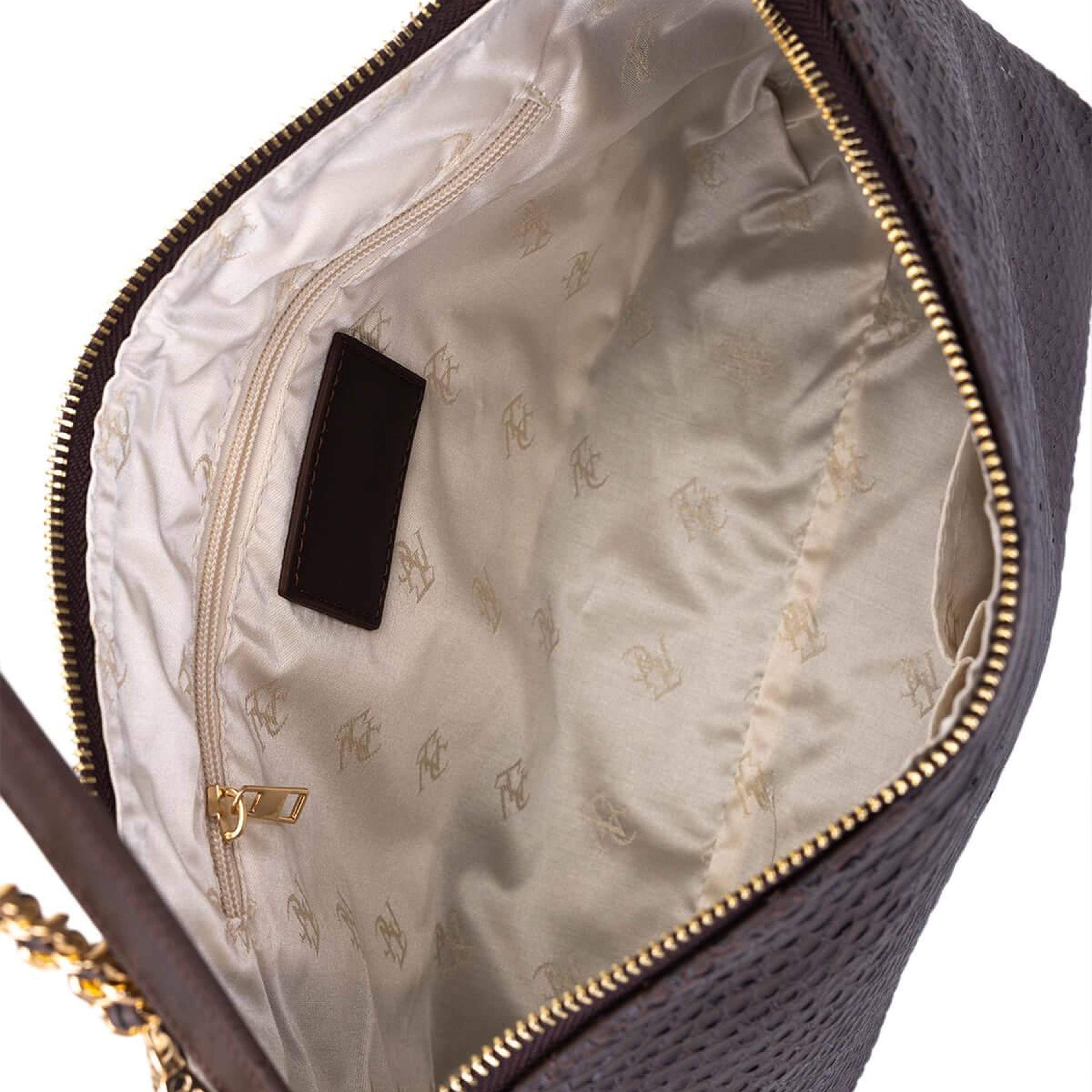 Tamer Tanca Kadın Suni Deri Kahverengi Kol Çantası