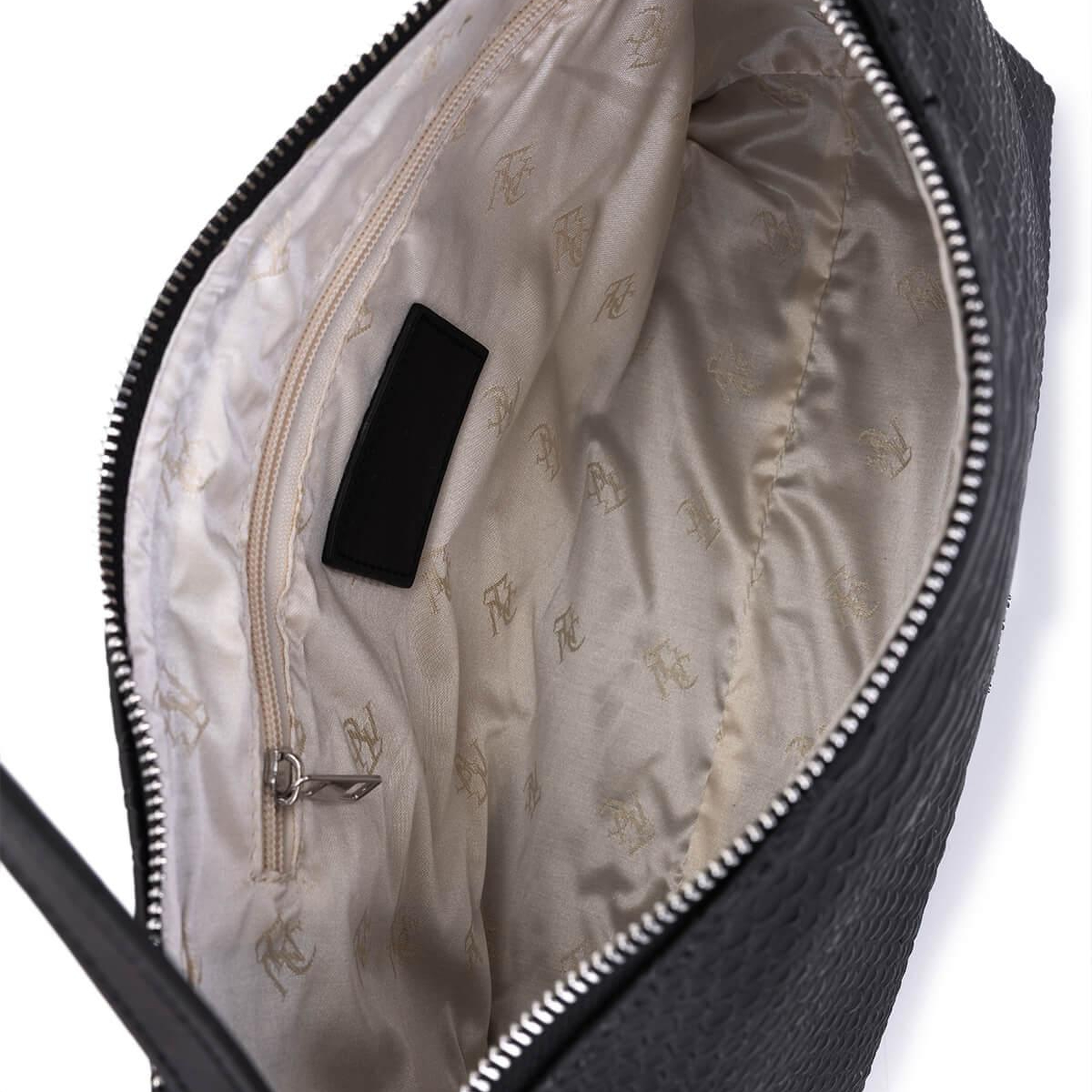 Tamer Tanca Kadın Suni Deri Siyah Kol Çantası