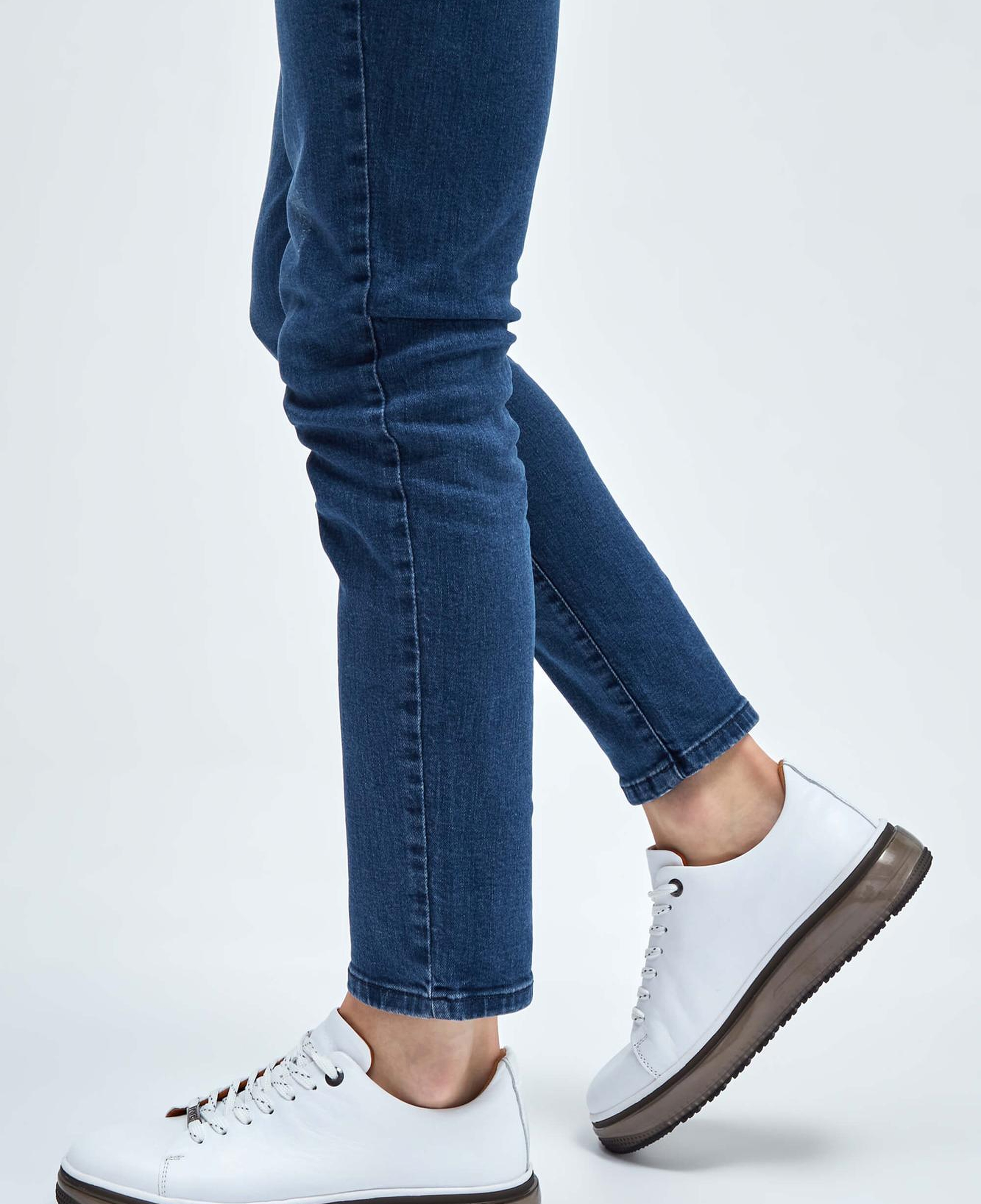 Tamer Tanca Erkek Hakiki Deri Beyaz Sneakers & Spor Ayakkabı