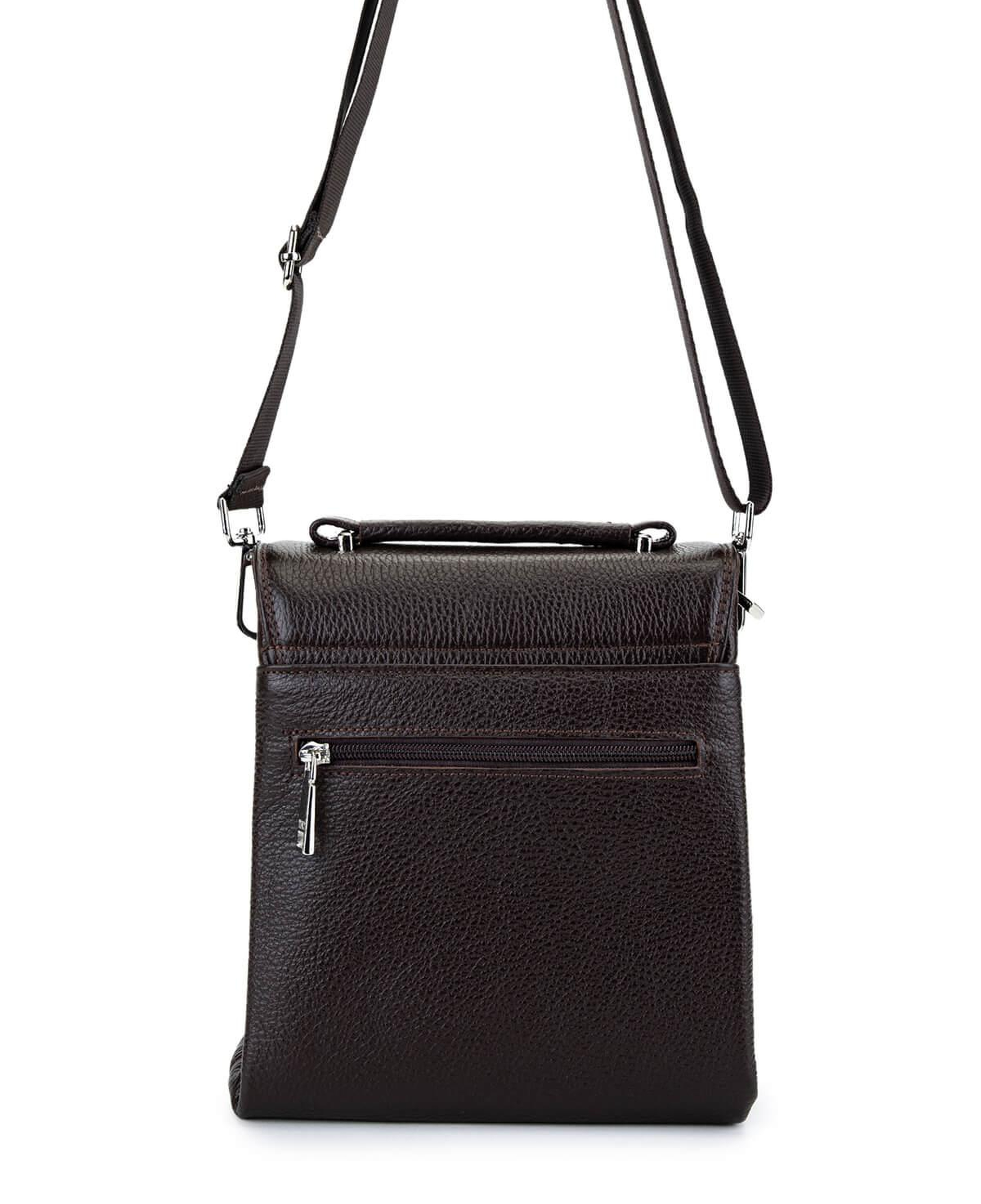 Tamer Tanca Erkek Hakiki Deri Kahverengi Postacı Çanta