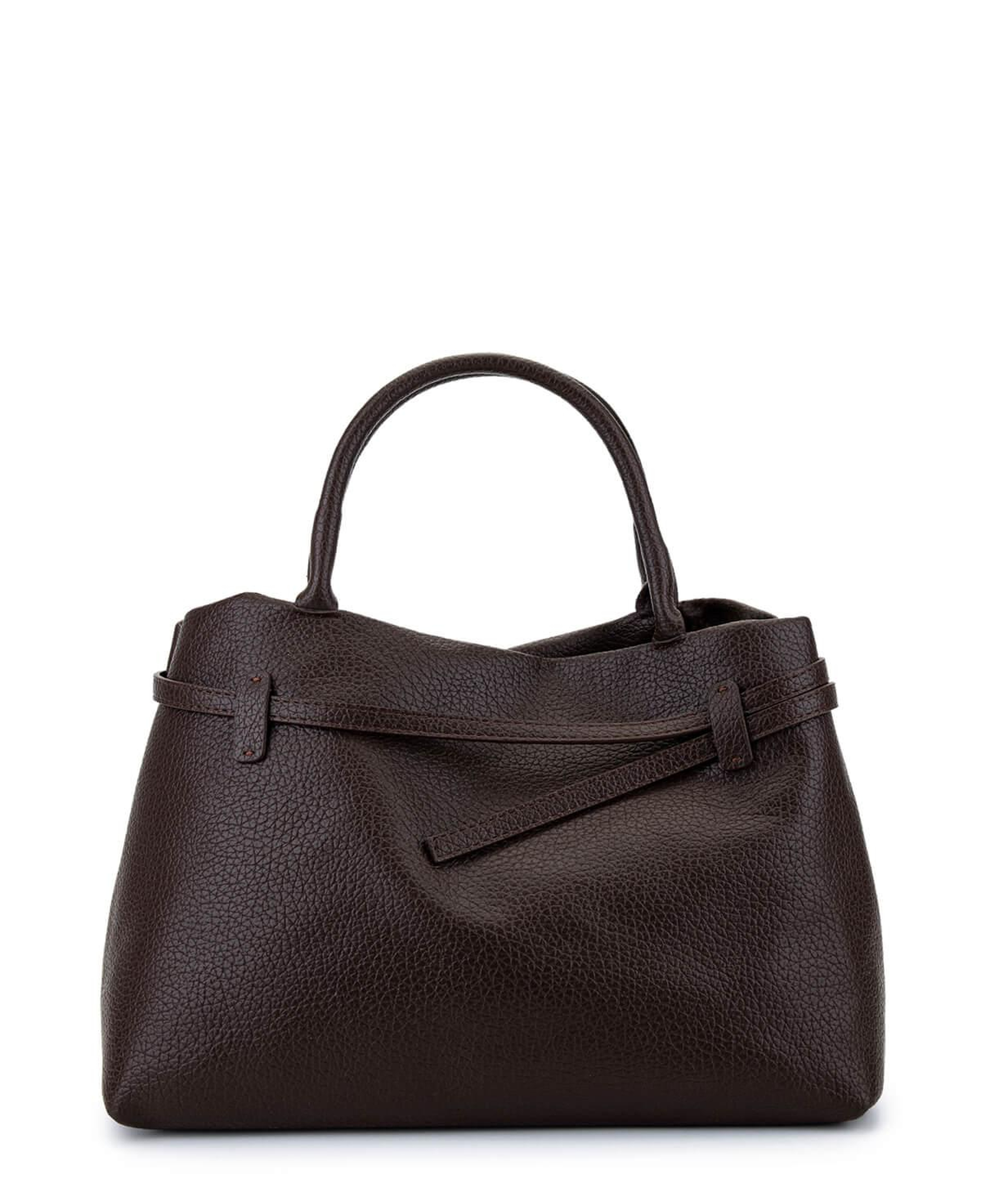 Tamer Tanca Kadın Suni Deri Kahverengi Kol Çantası