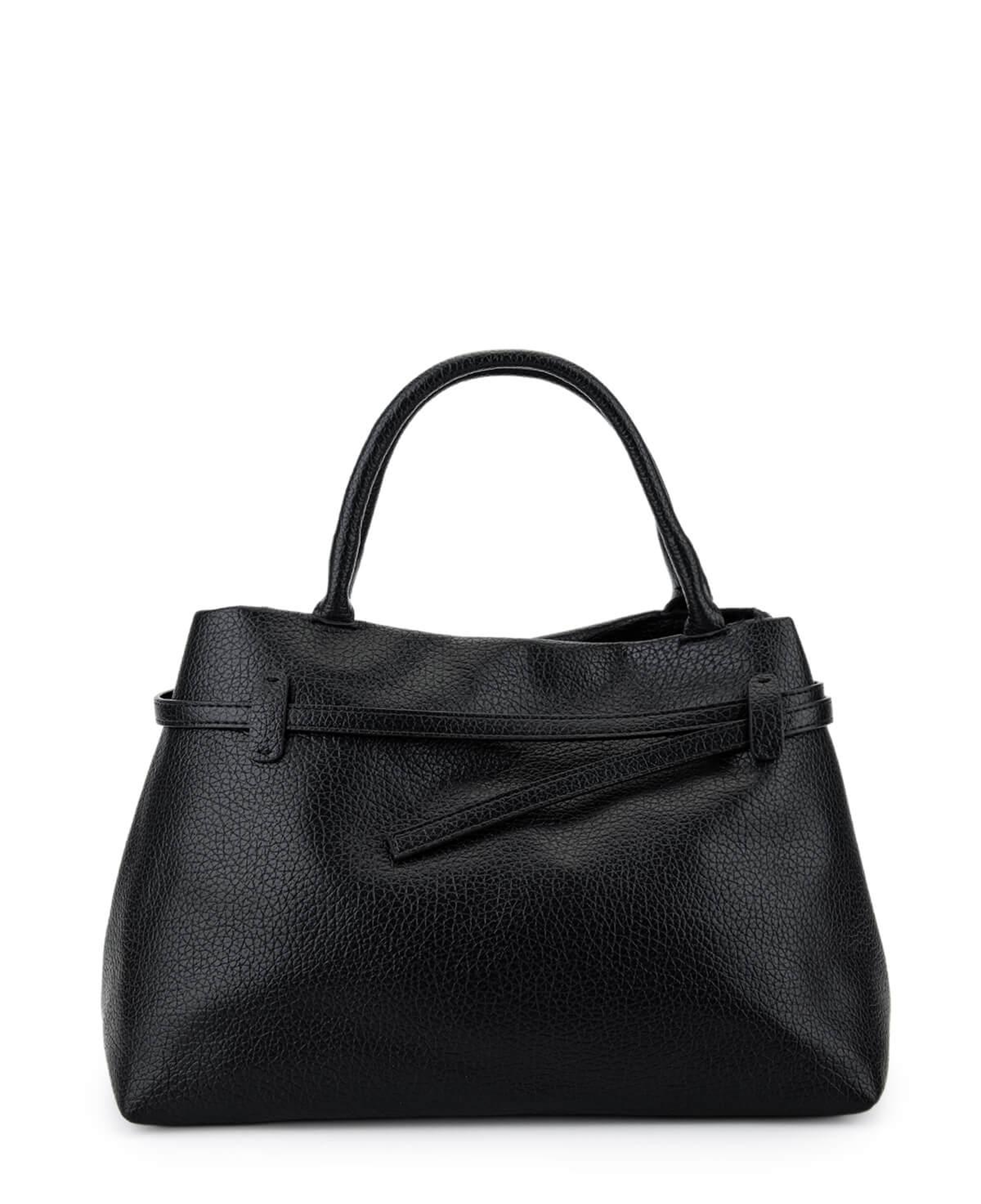 Tamer Tanca Kadın Suni Deri Siyah Floter Kol Çantası