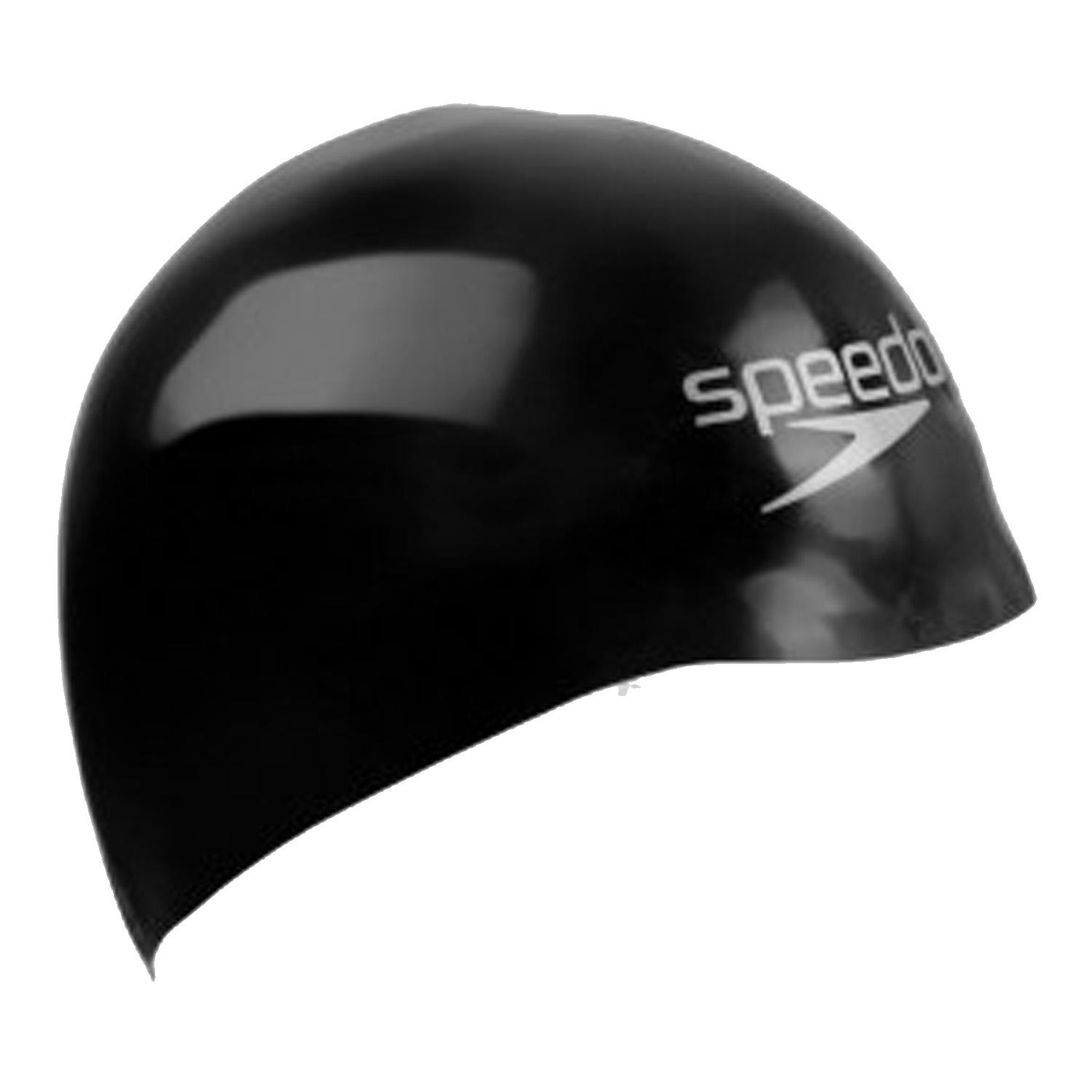 Speedo Fastskin Cap Au Blk/white Unisex Siyah Yüzücü Bonesi