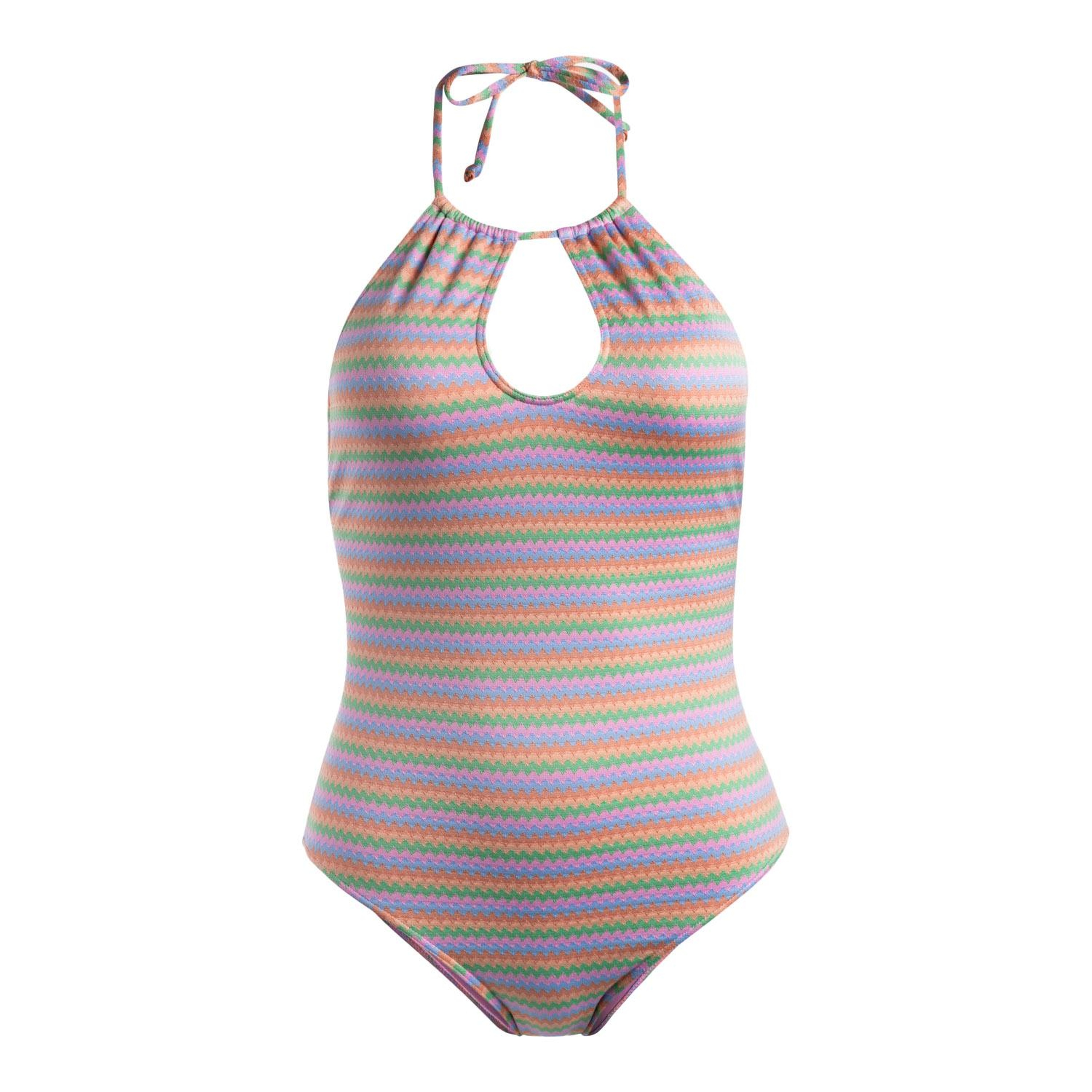 Roxy Wavy Stripe One Piece Kadın Mayo