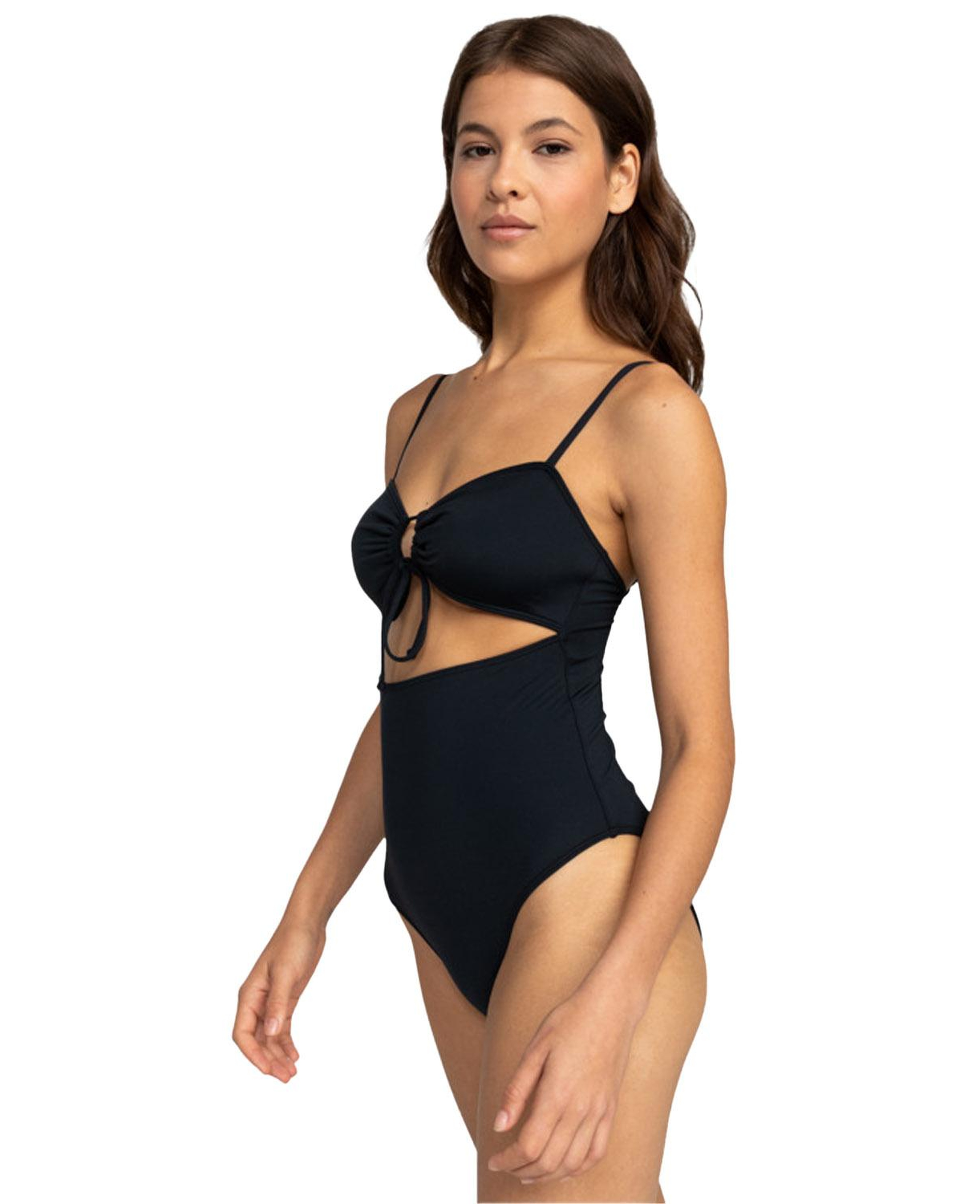 Roxy Sd Beach Classics Fashion Op Kadın Siyah Mayo