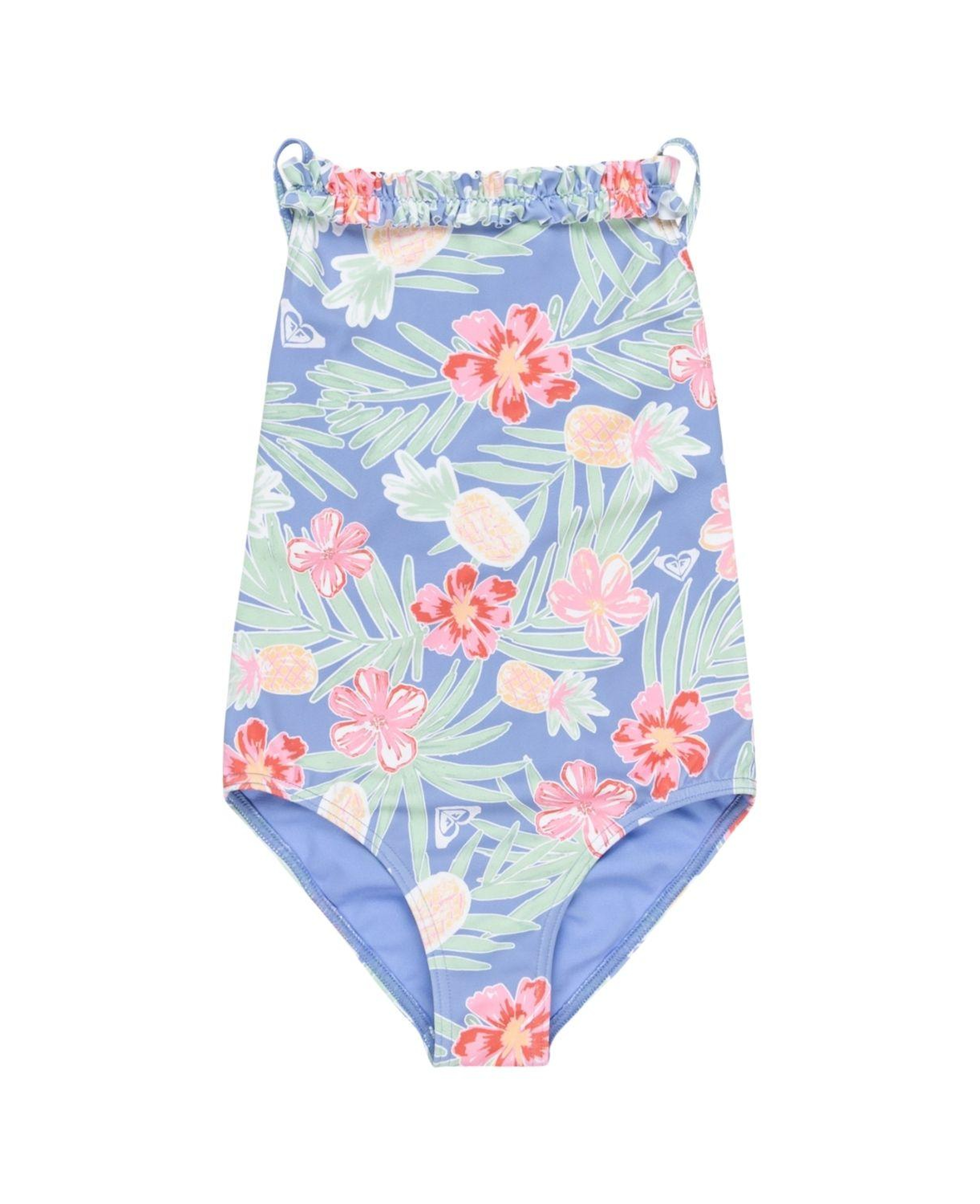 Roxy Tropical Story One Piece Kız Çocuk Mavi Mayo