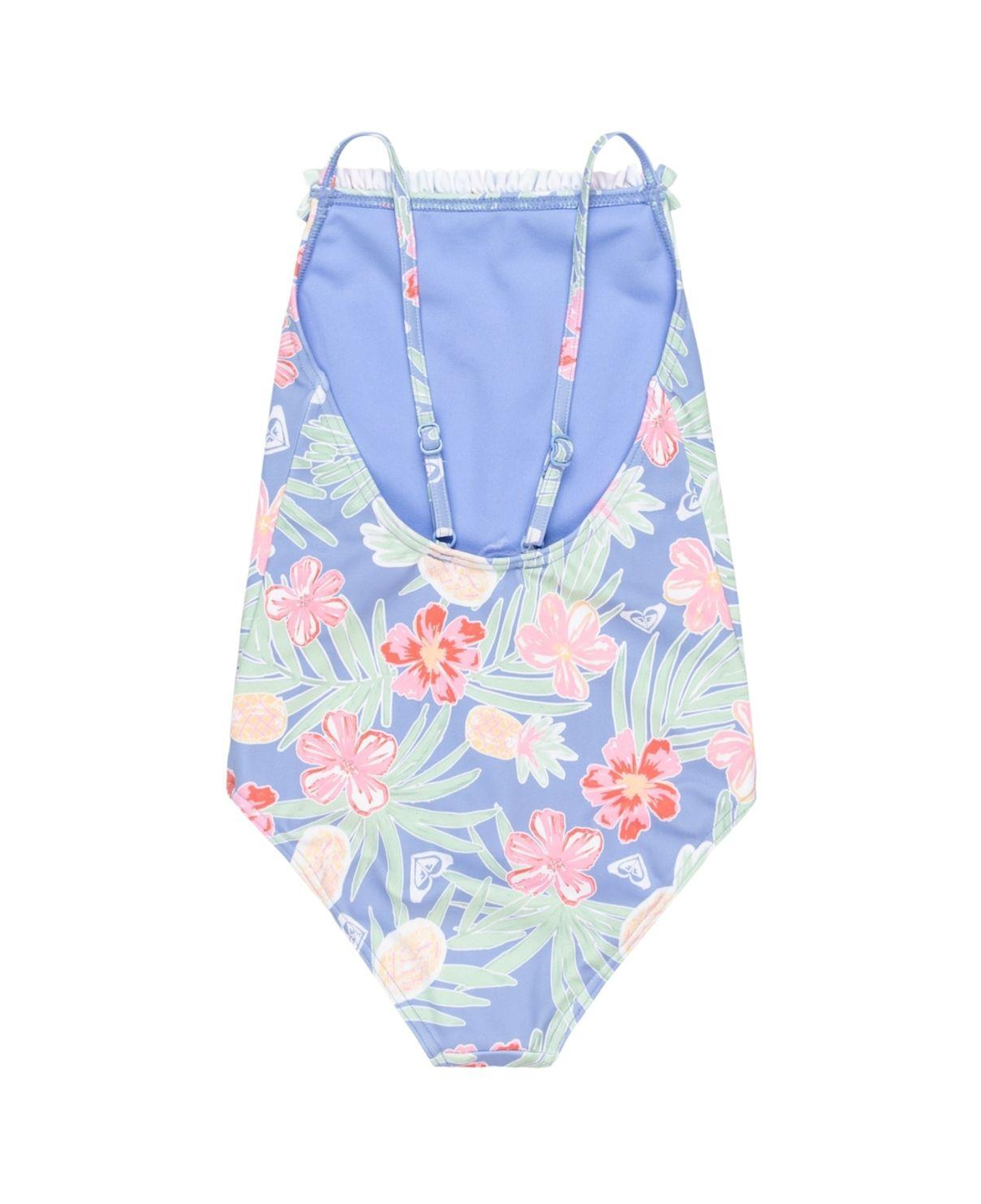 Roxy Tropical Story One Piece Kız Çocuk Mavi Mayo