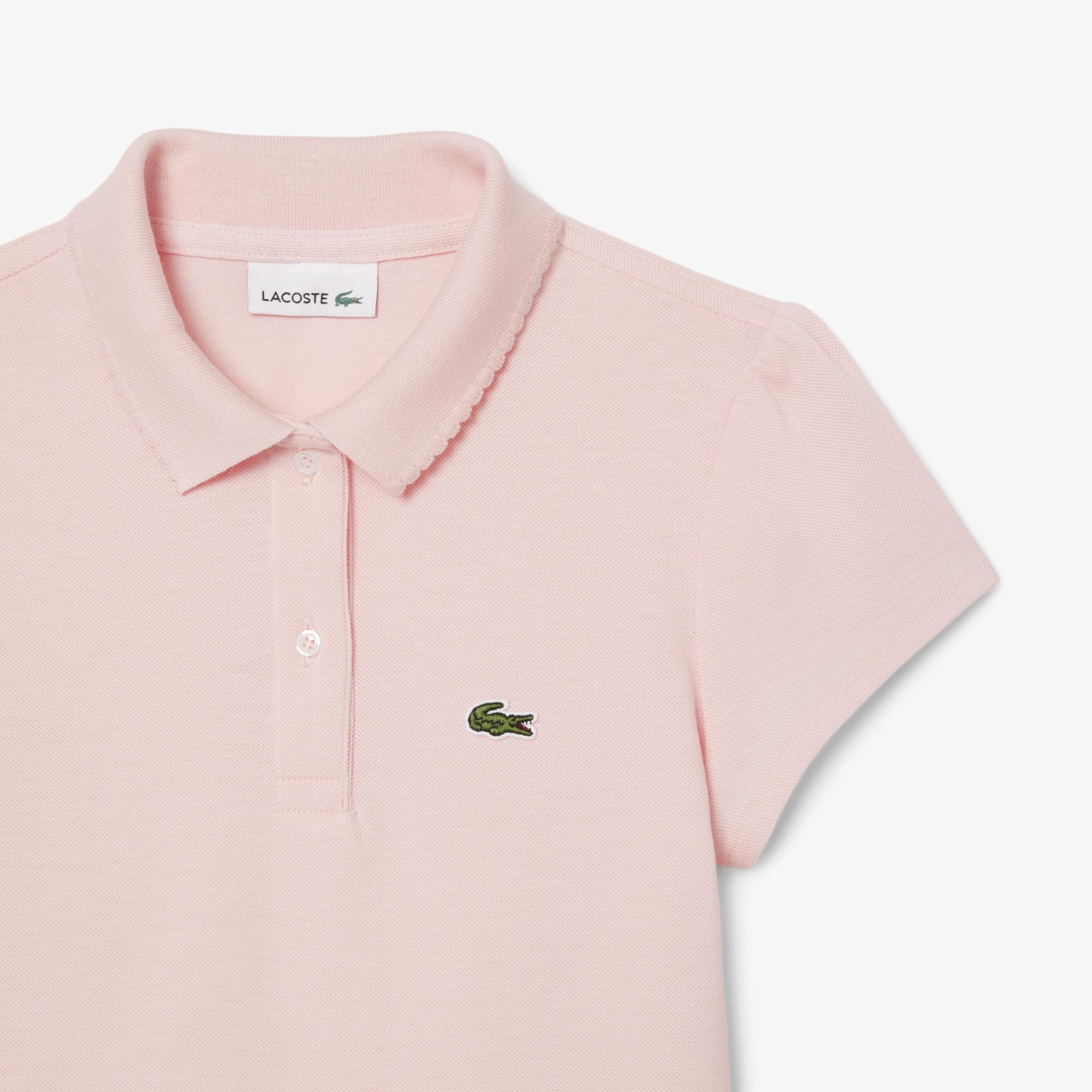 Lacoste Kız Çocuk Pembe Polo