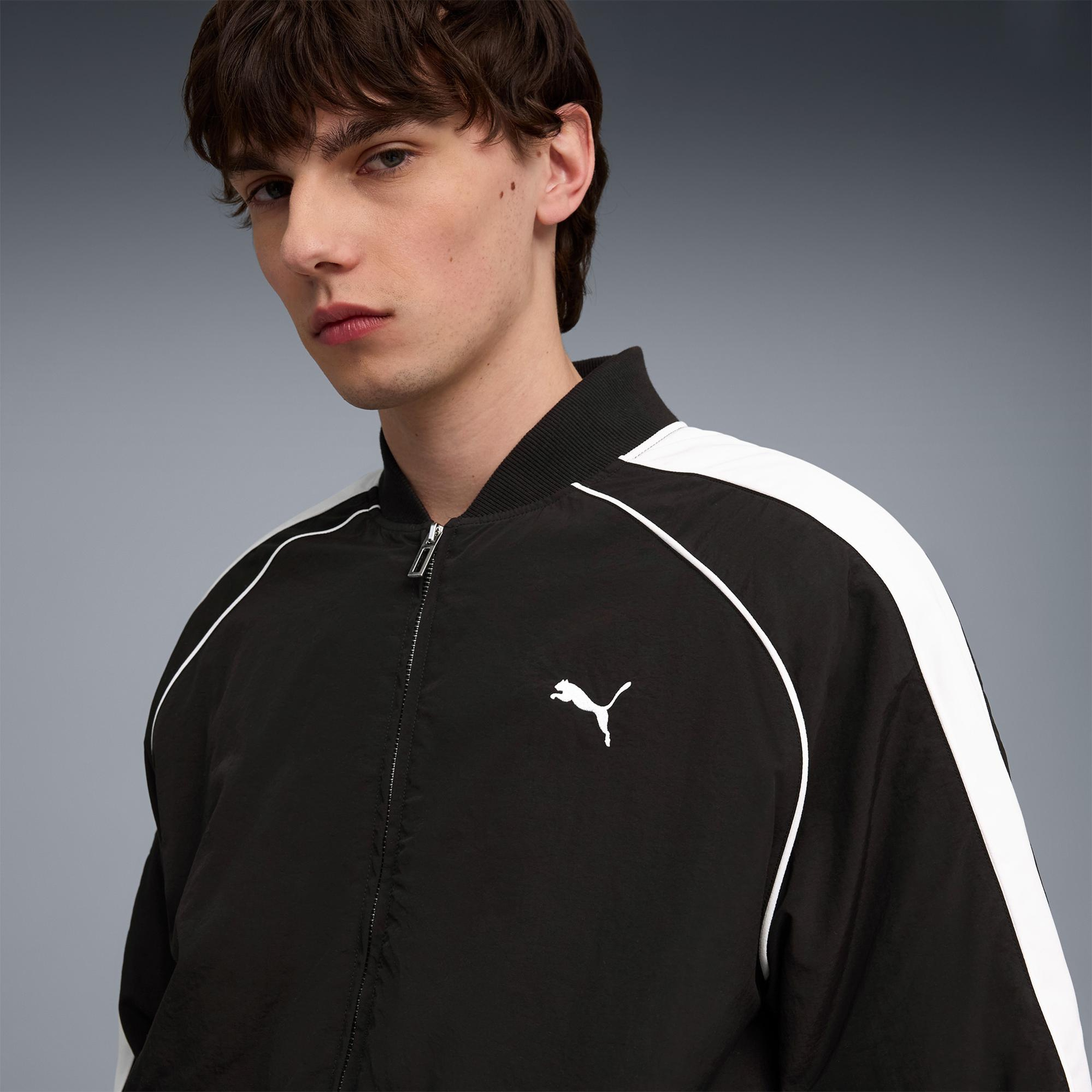 Puma T7 Bomber Unisex Siyah Ceket