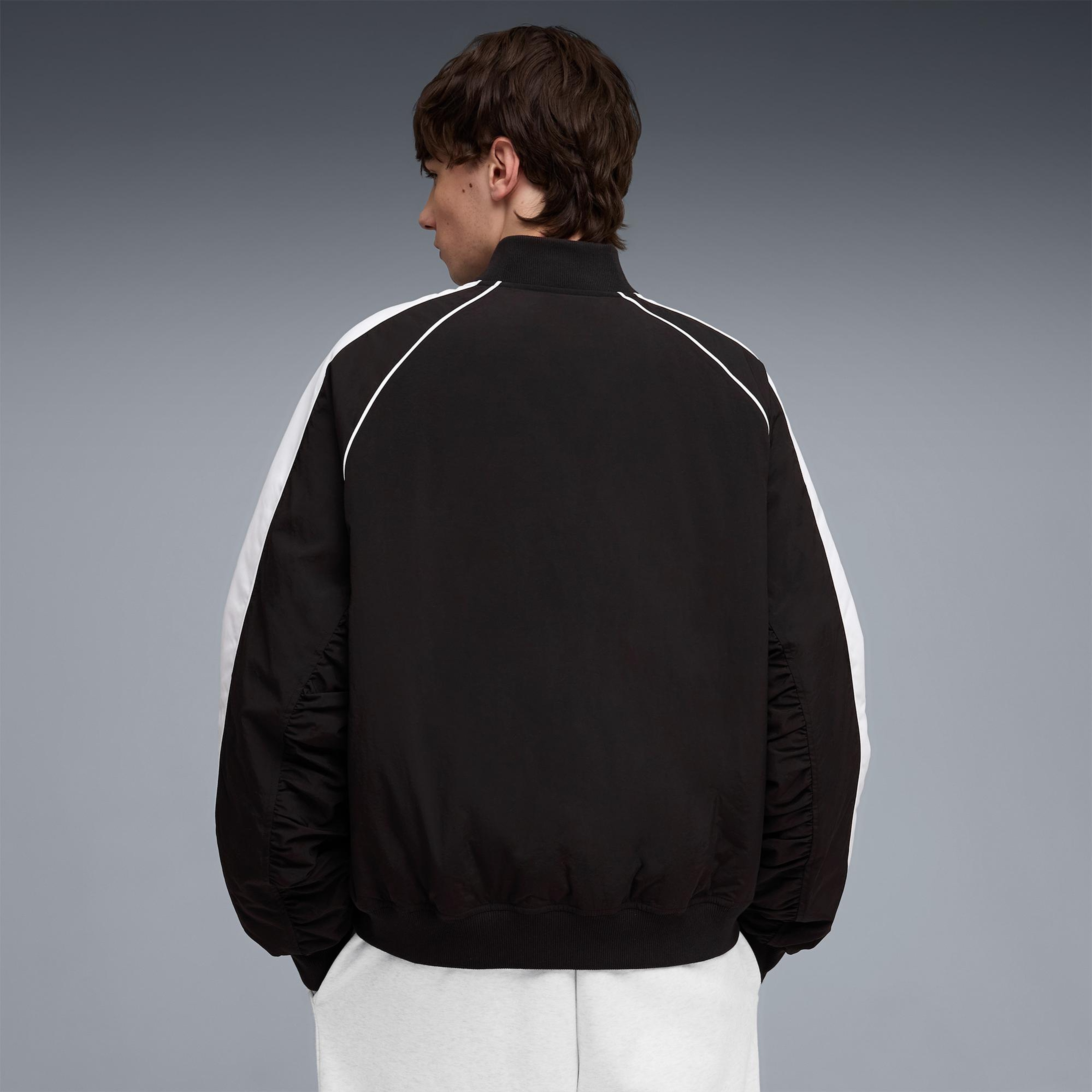 Puma T7 Bomber Unisex Siyah Ceket