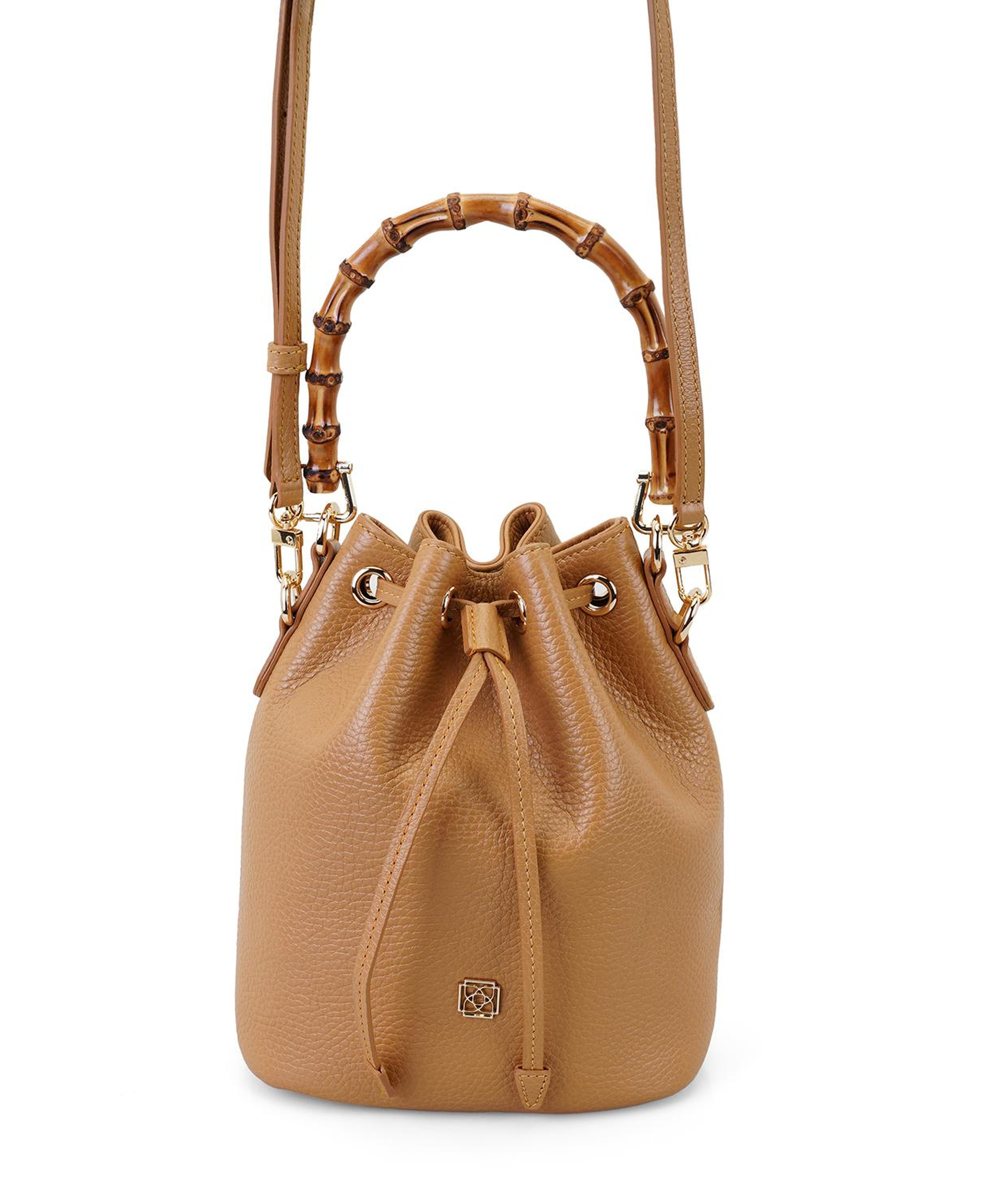 Lexy Taba Kadın Bambu Askılı Deri Omuz Çantası