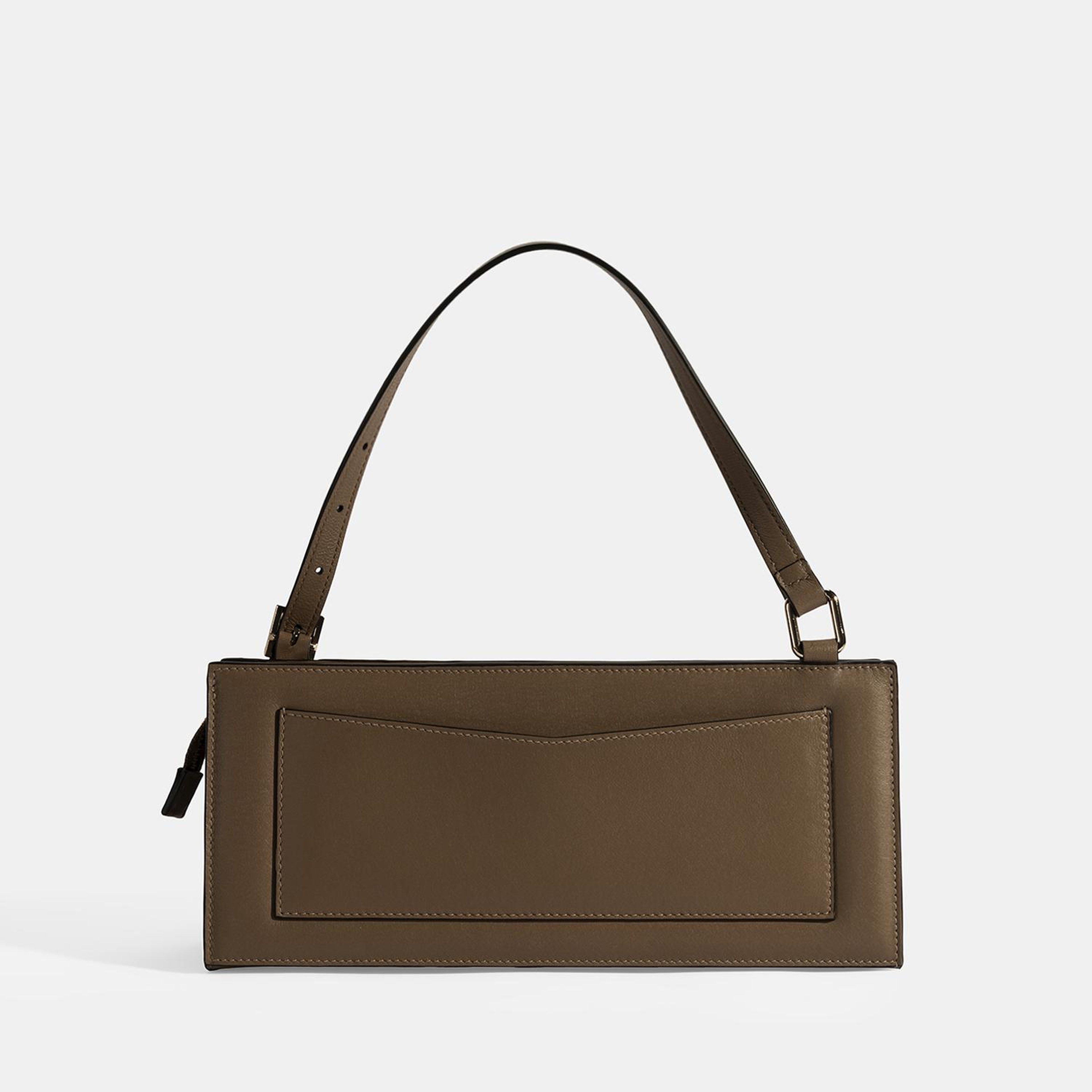 Kadın Kahve Deri Omuz Çantası