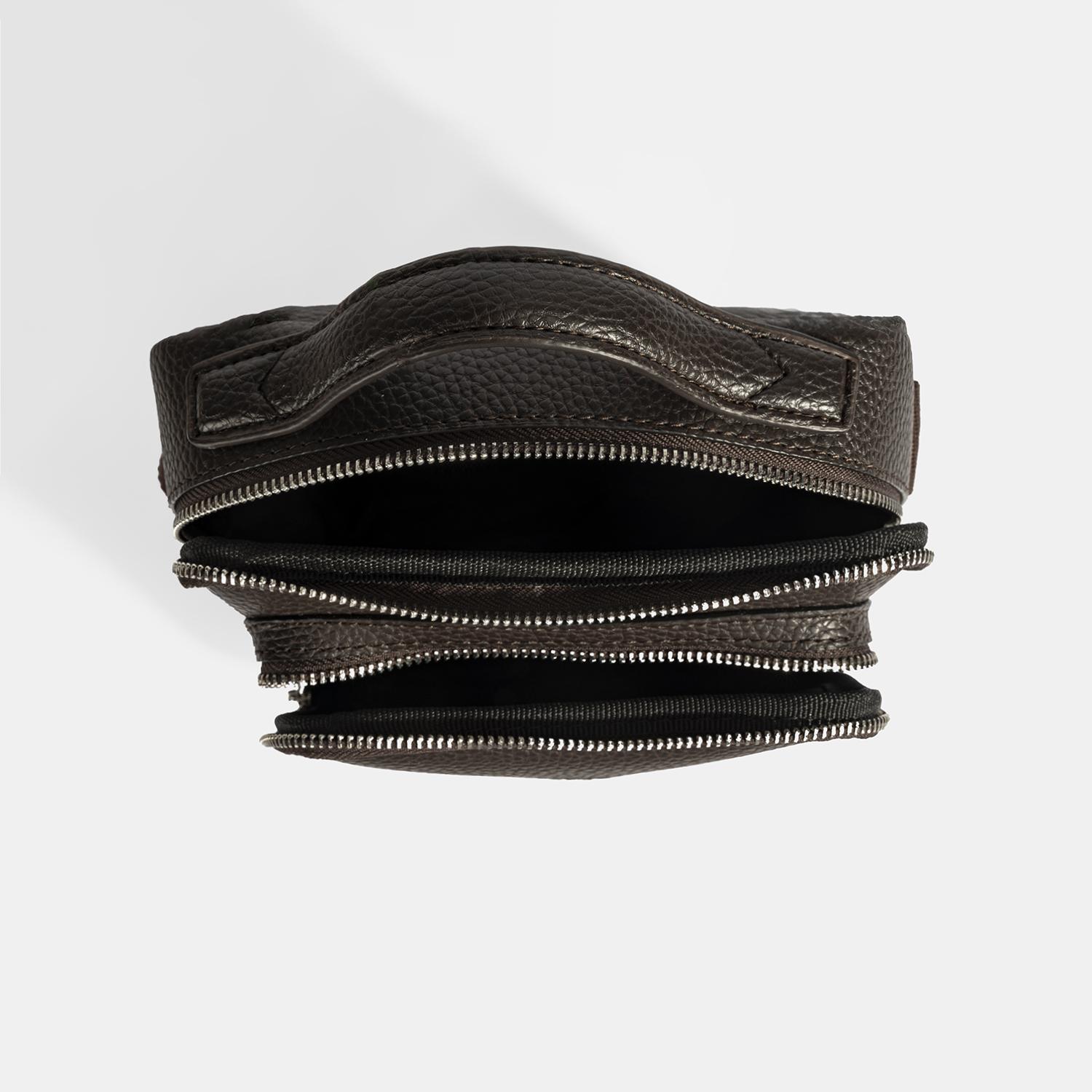 Erkek Kahve Postacı Çantası