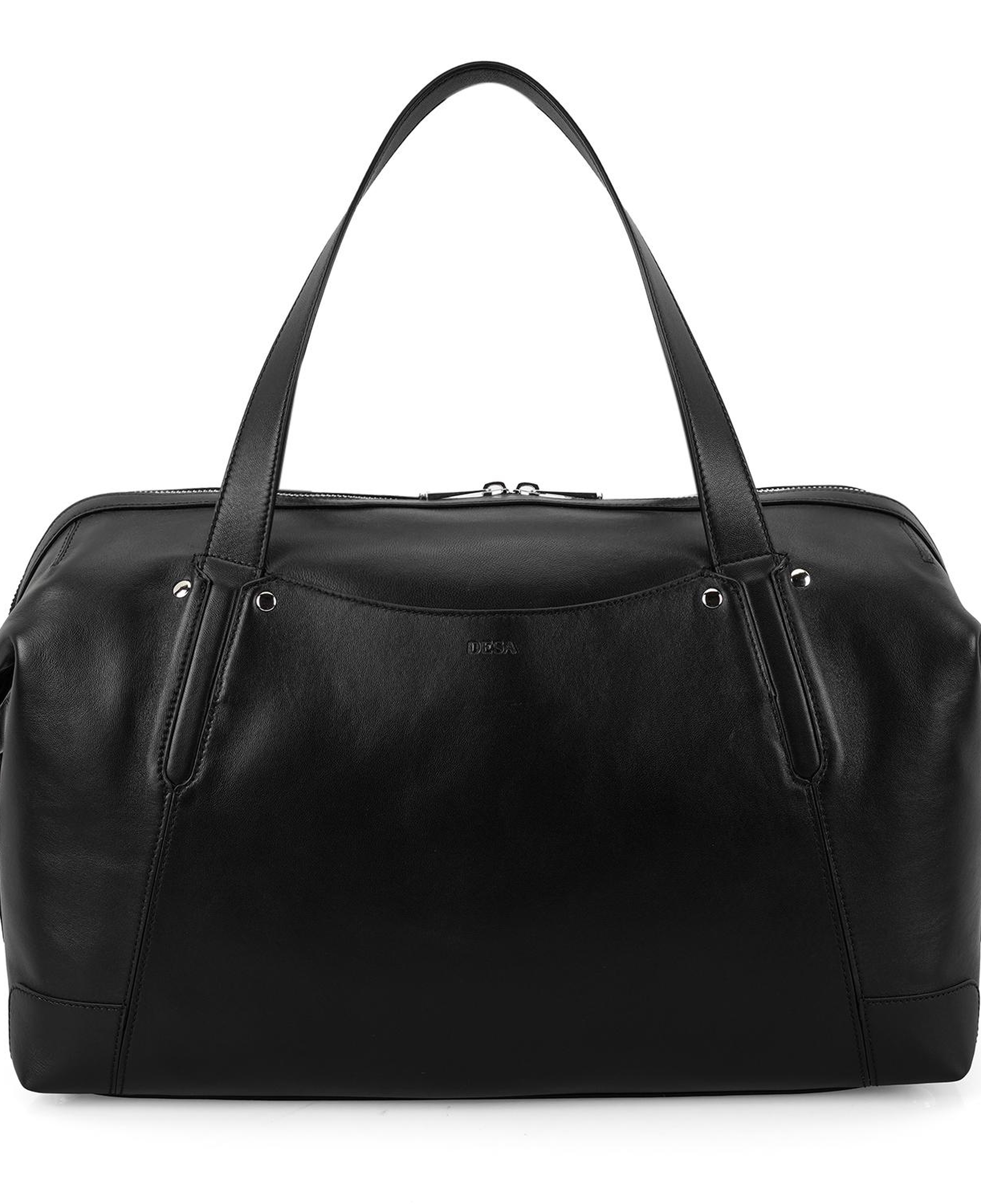 Lincoln Siyah Erkek Deri Seyahat Çantası