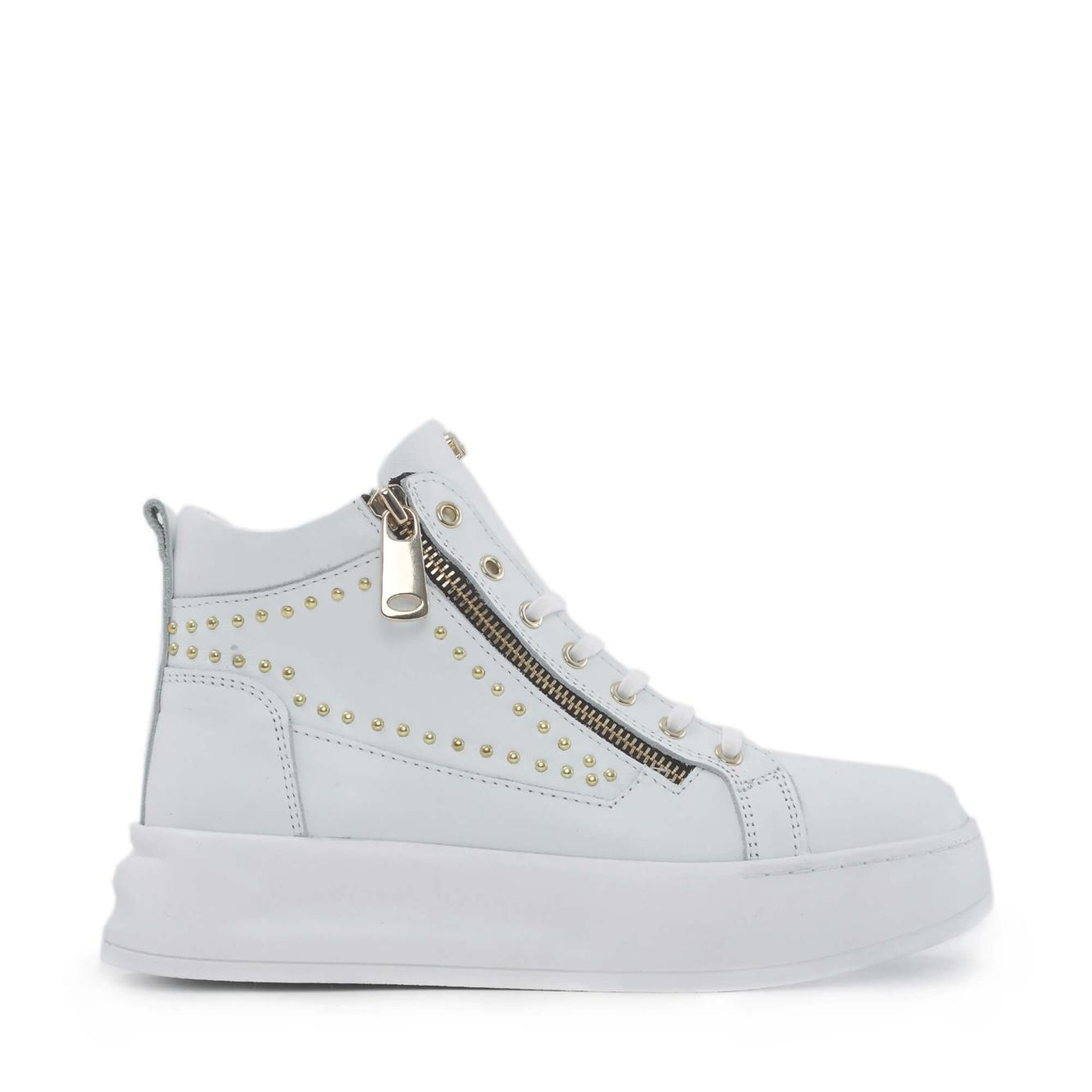 Tamer Tanca Kadın Hakiki Deri Beyaz Sneakers & Spor Bot