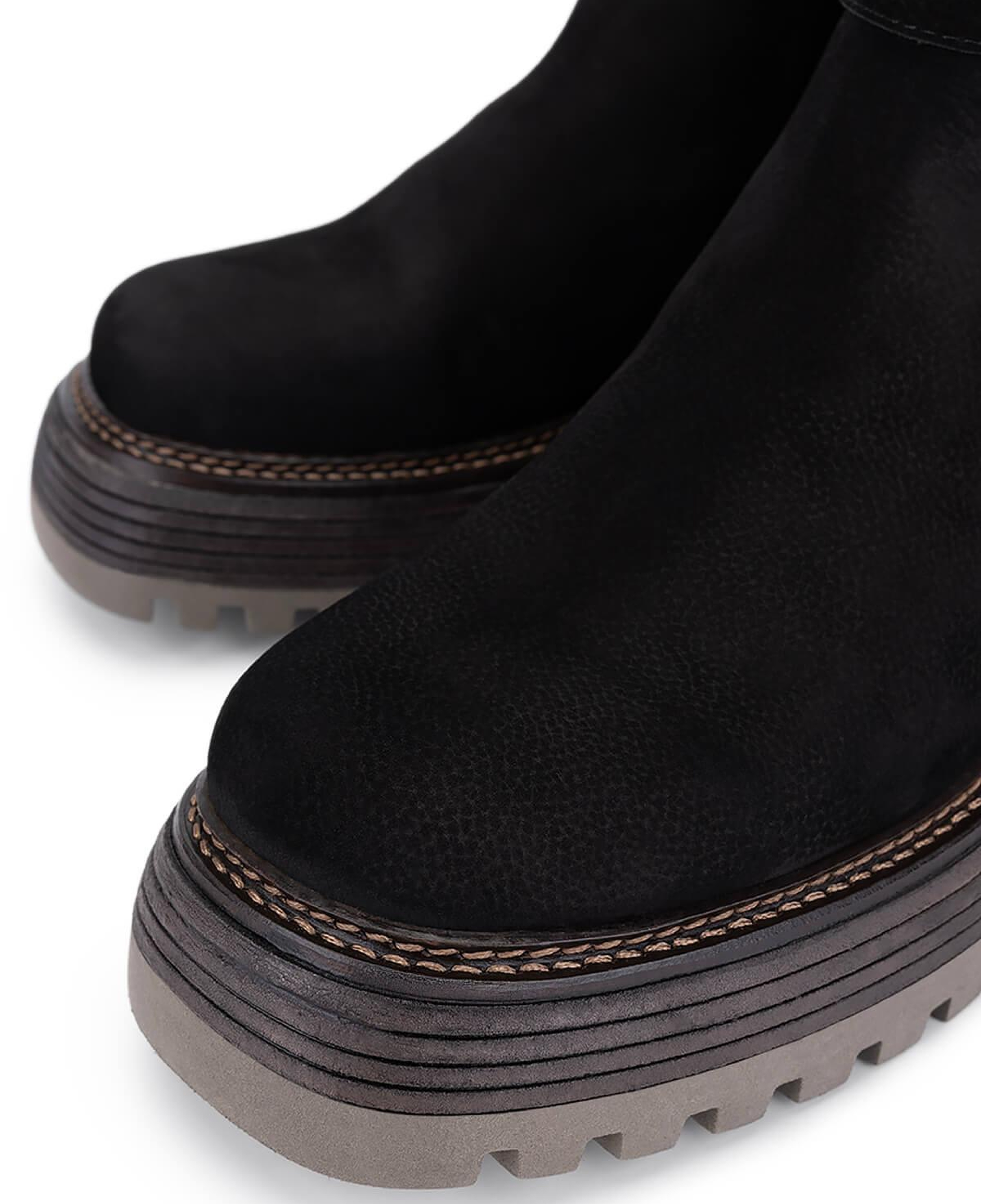 Tamer Tanca Kadın Hakiki Deri Siyah Nubuk Casual Bot