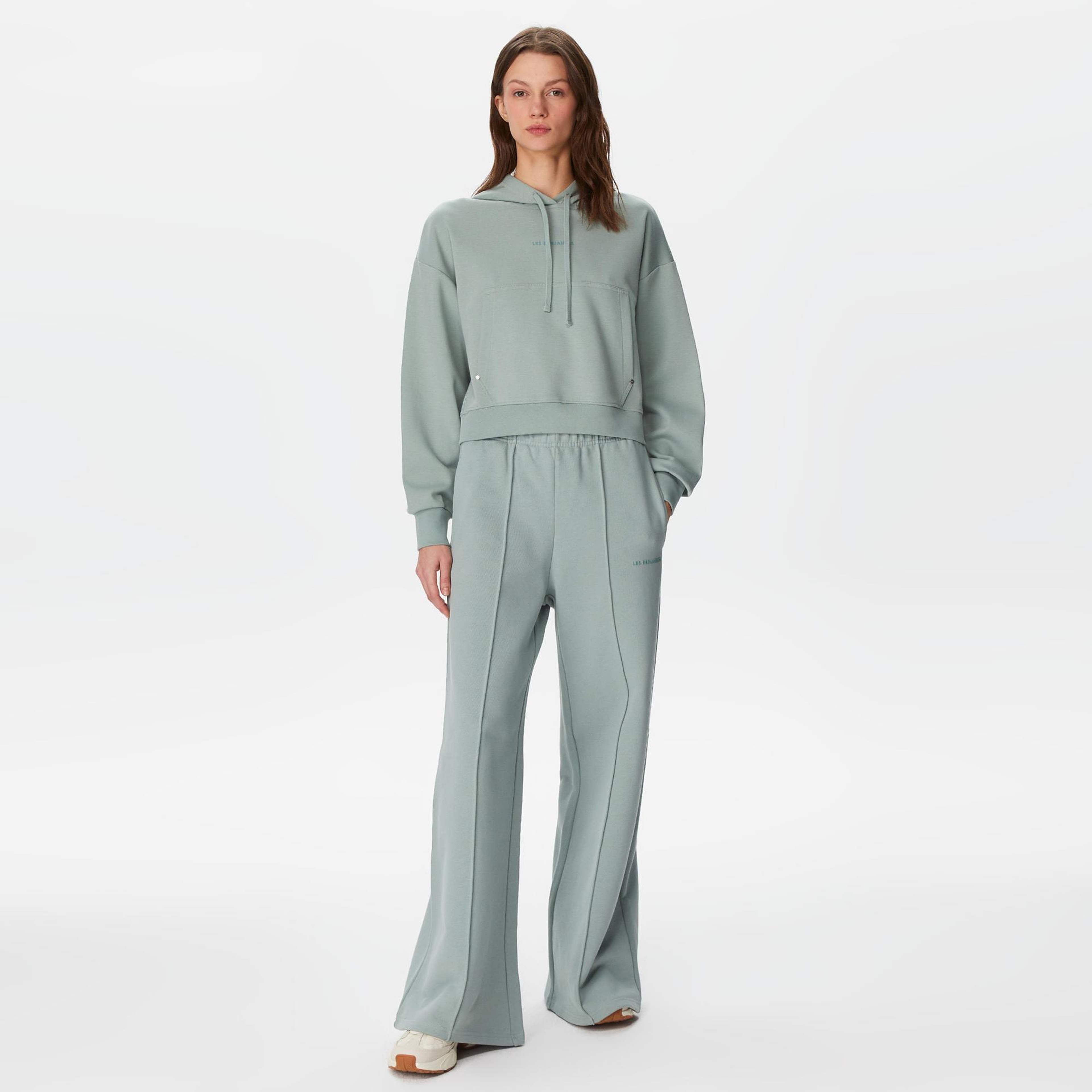 Les Benjamins Classics Kadın Yeşil Eşofman Altı