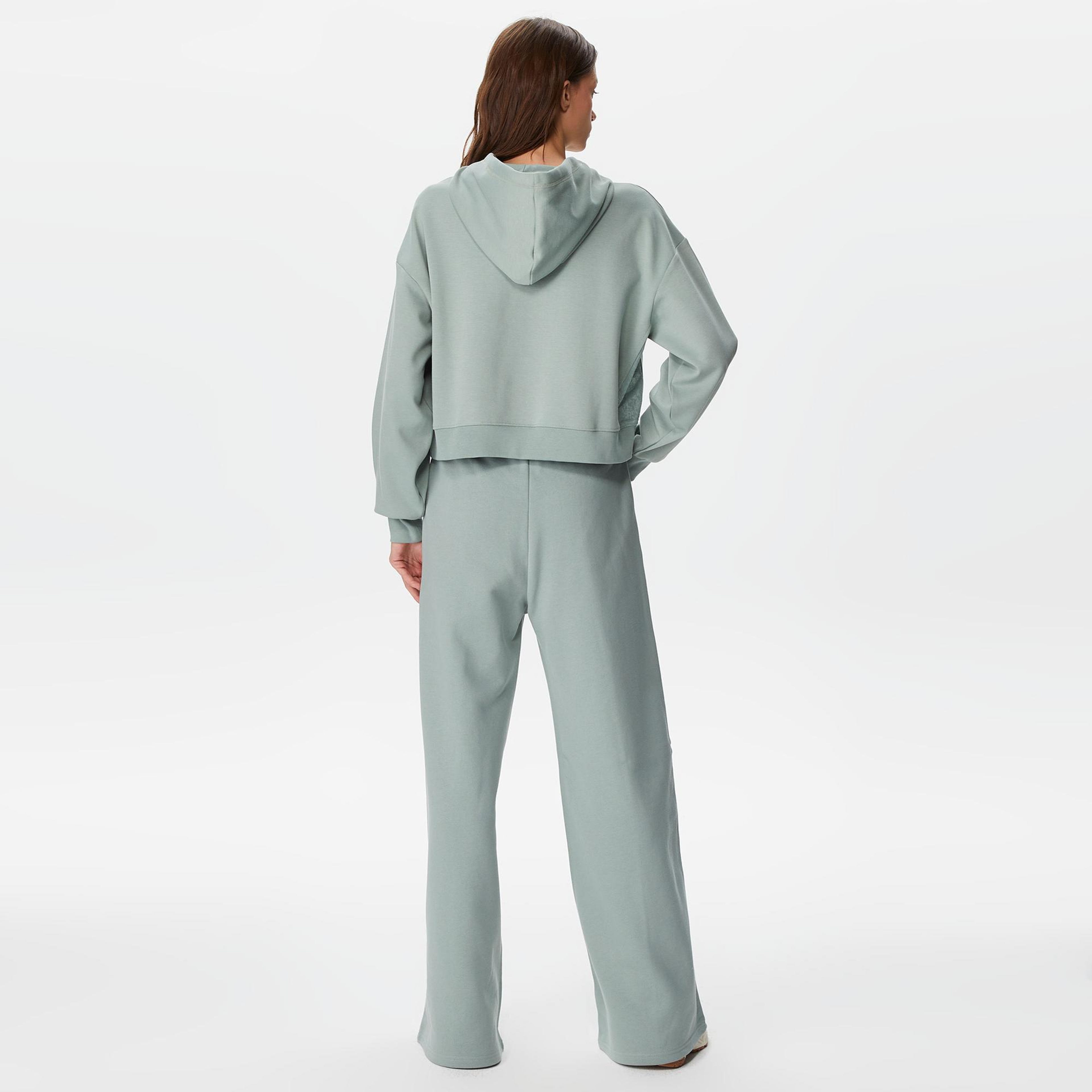 Les Benjamins Classics Kadın Yeşil Eşofman Altı