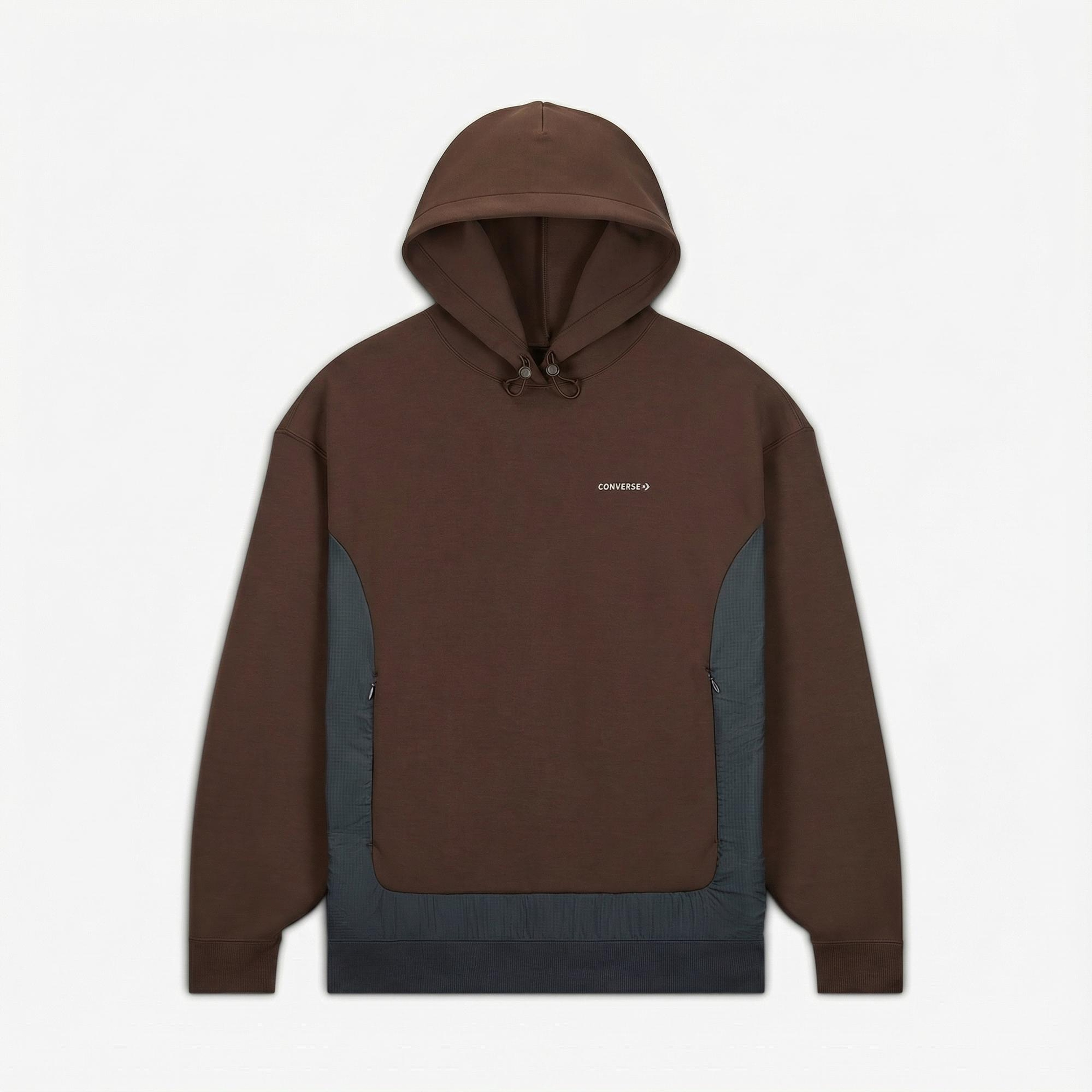 Converse Erkek Kahverengi Hoodie