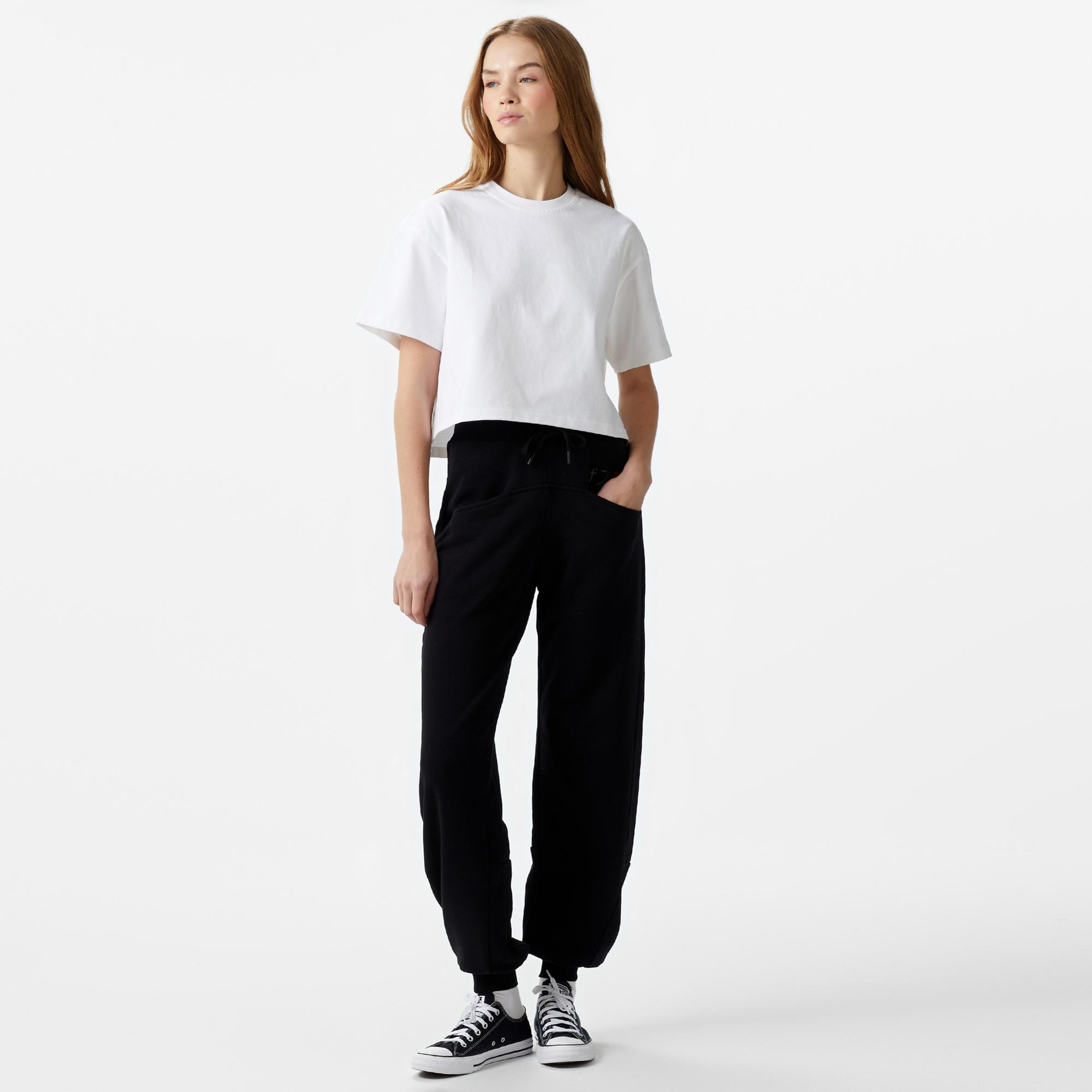 The Stay Line Mizuki Komorebi Kadın Siyah Eşofman Altı