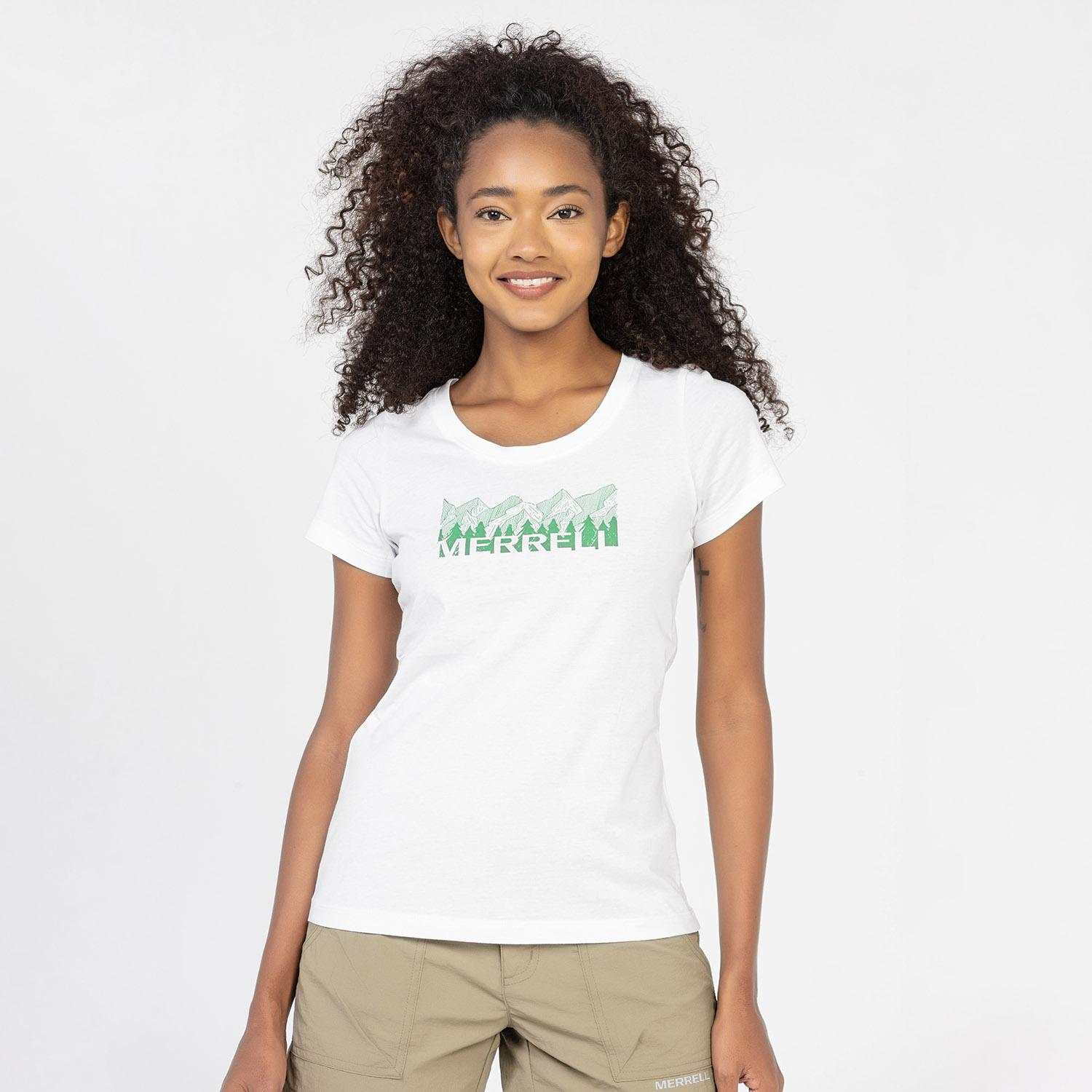 Merrell Tall Kadın Beyaz Tişört