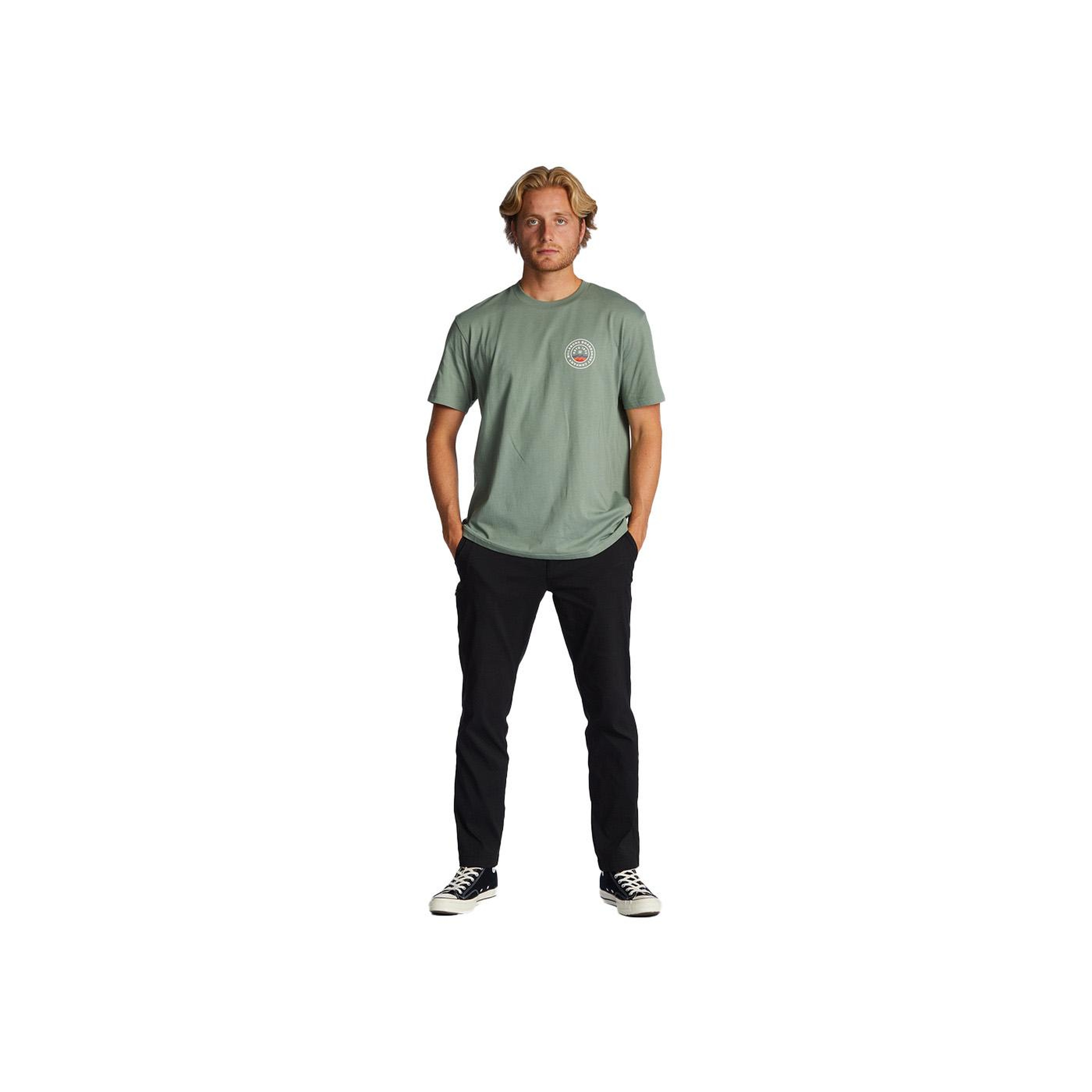 Billabong Walled Ss Erkek Yeşil Tişört