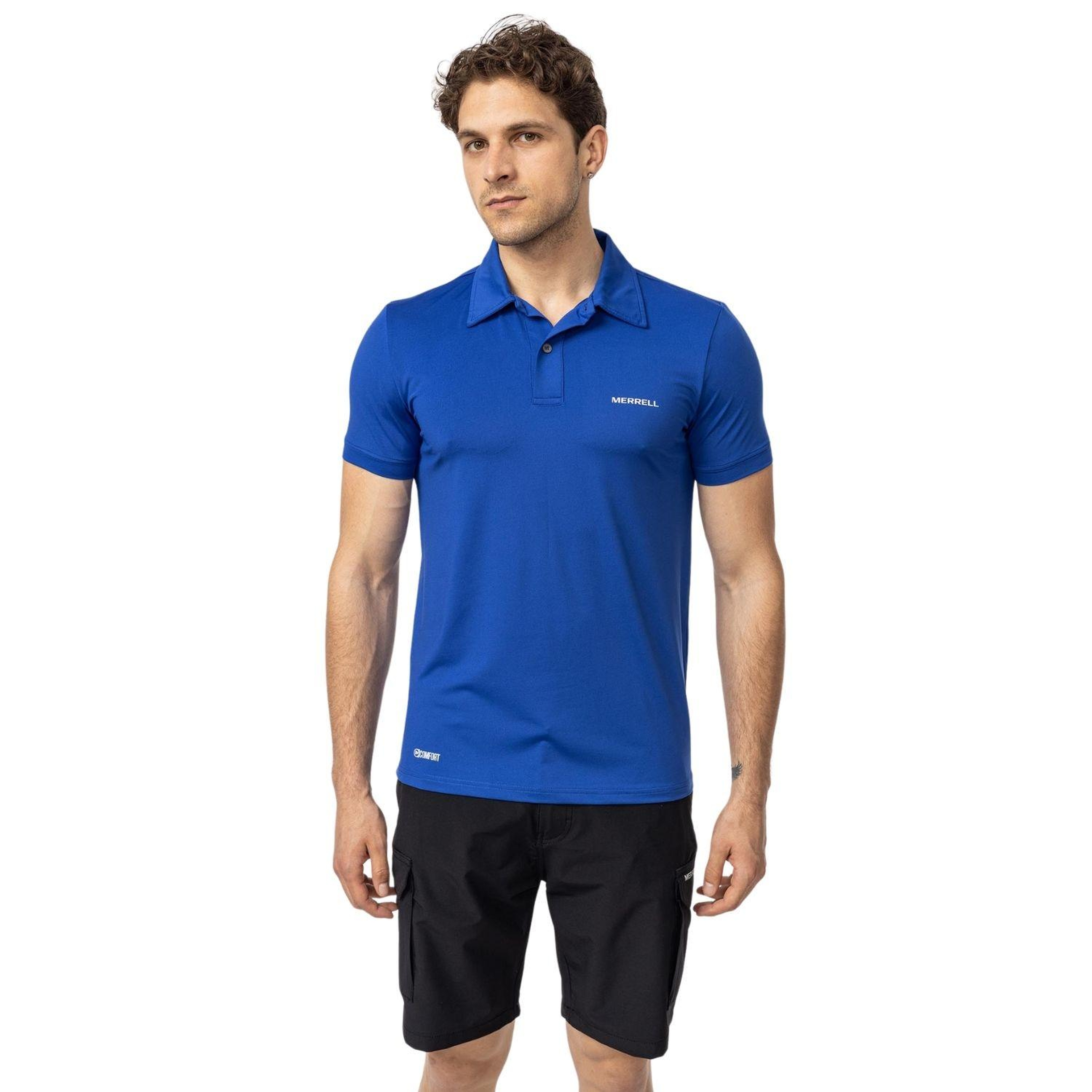 Merrell Pro Erkek Mavi Polo Tişört