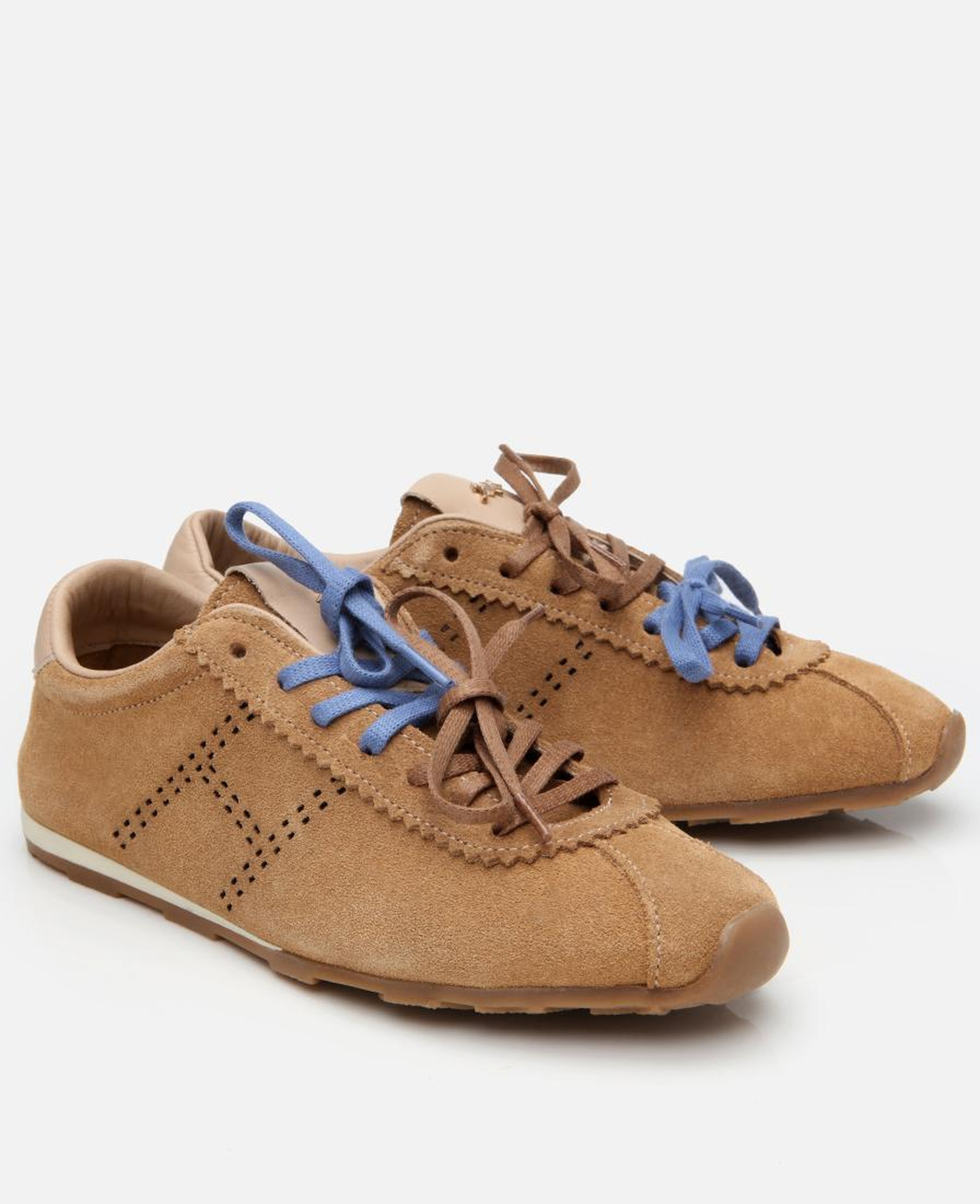 Kadın Süet Deri Taba Spor Ayakkabı