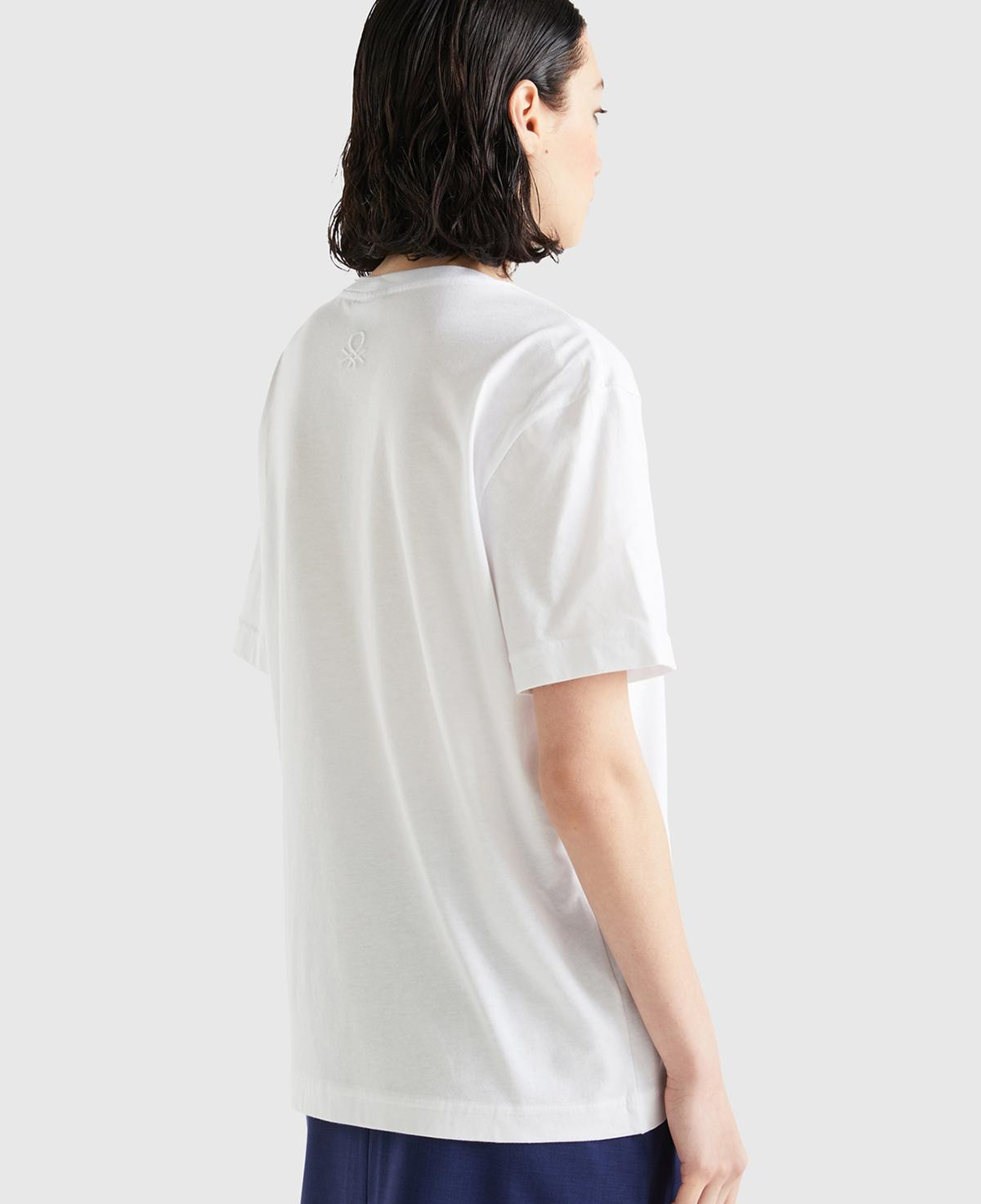 Unisex Beyaz %100 Koton Disney Baskılı T-Shirt