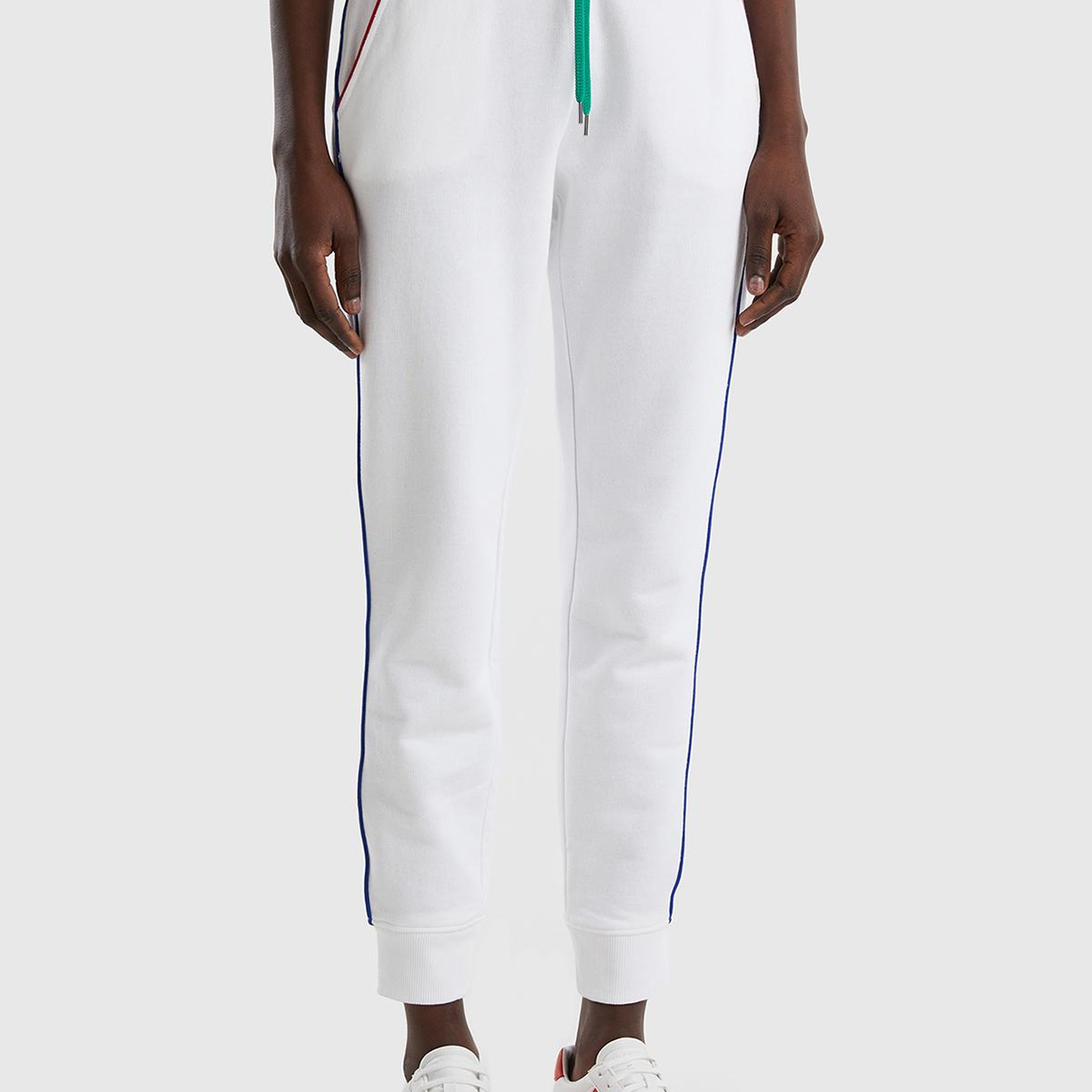 Kadın Beyaz Mix Eşofman Altı