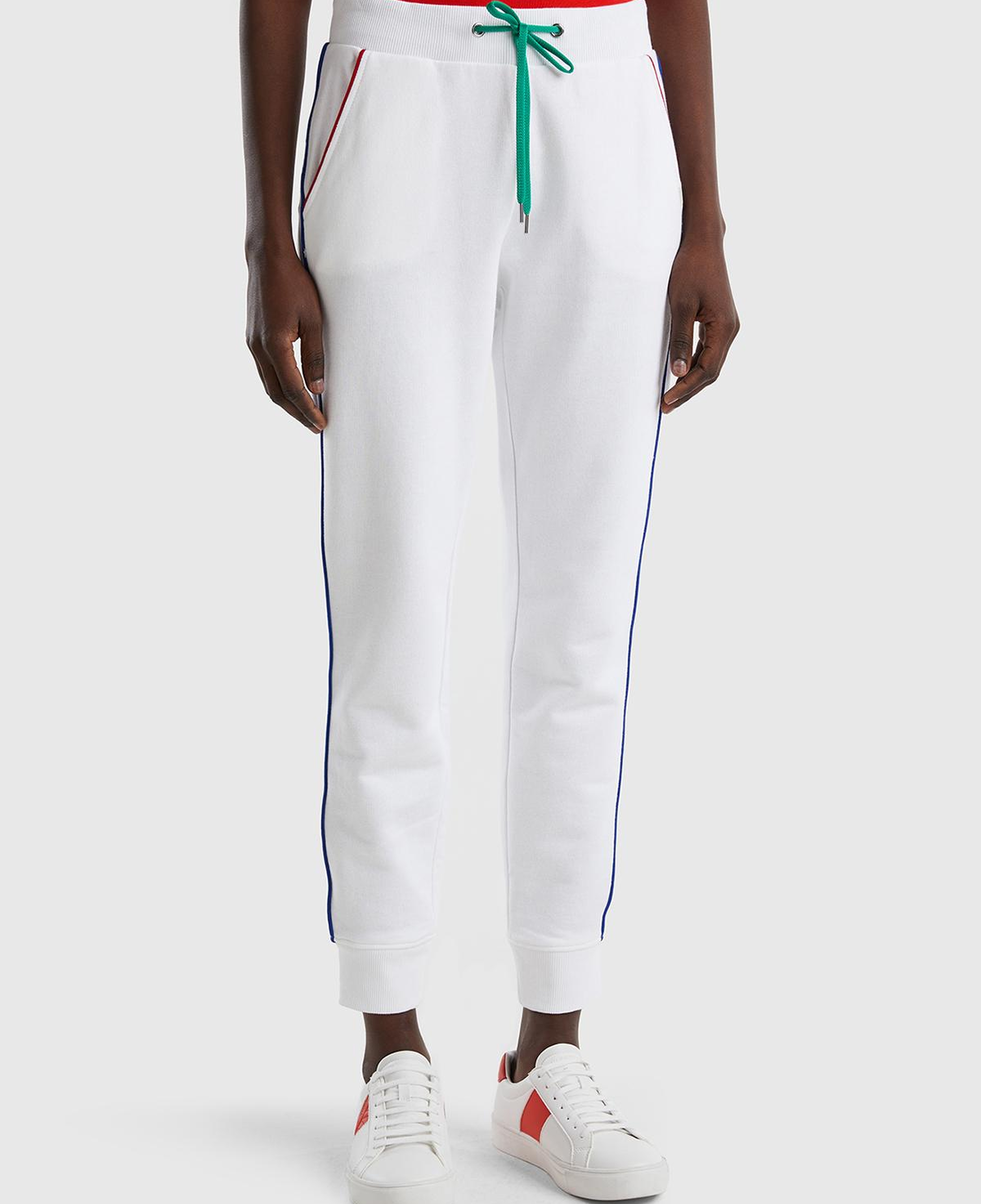 Kadın Beyaz Mix Eşofman Altı